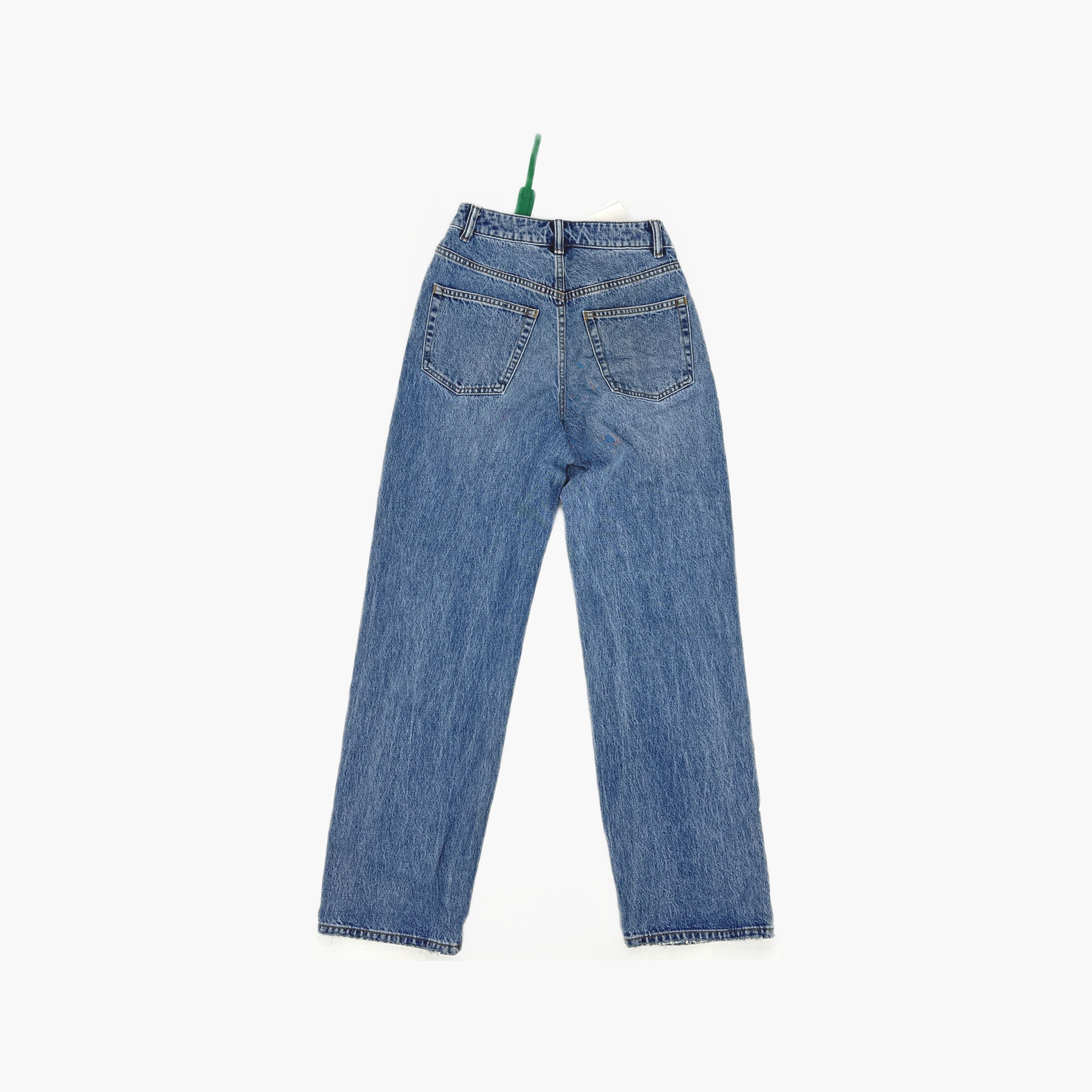 Alexander Wang Alexander Wang Asymmetrical Waistband Jeans Size 26 Size 26" / US 2 / IT 38 - 2 Thumbnail