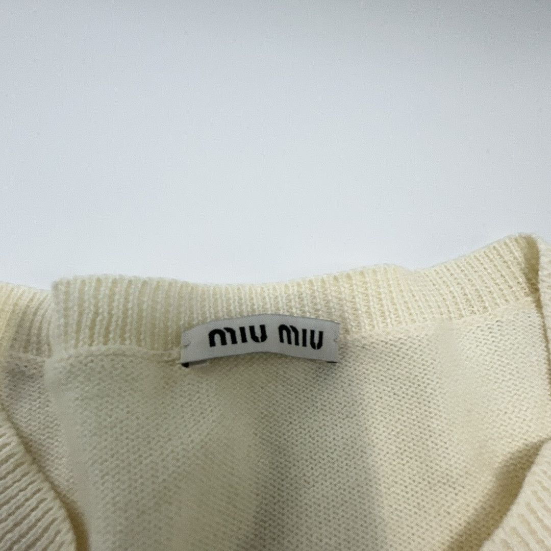 Miu Miu Miu Miu Floral Knit Cardigan Size 38 Size XS / US 0-2 / IT 36-38 - 5 Thumbnail