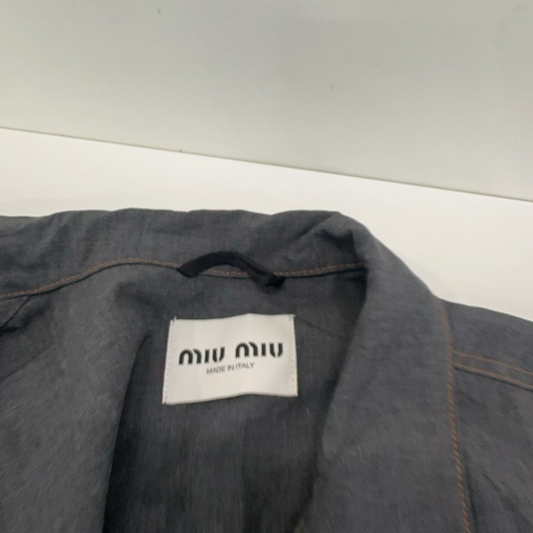Miu Miu Miu Miu Logo Patch Vest Size 36 Size XS / US 0-2 / IT 36-38 - 5 Thumbnail