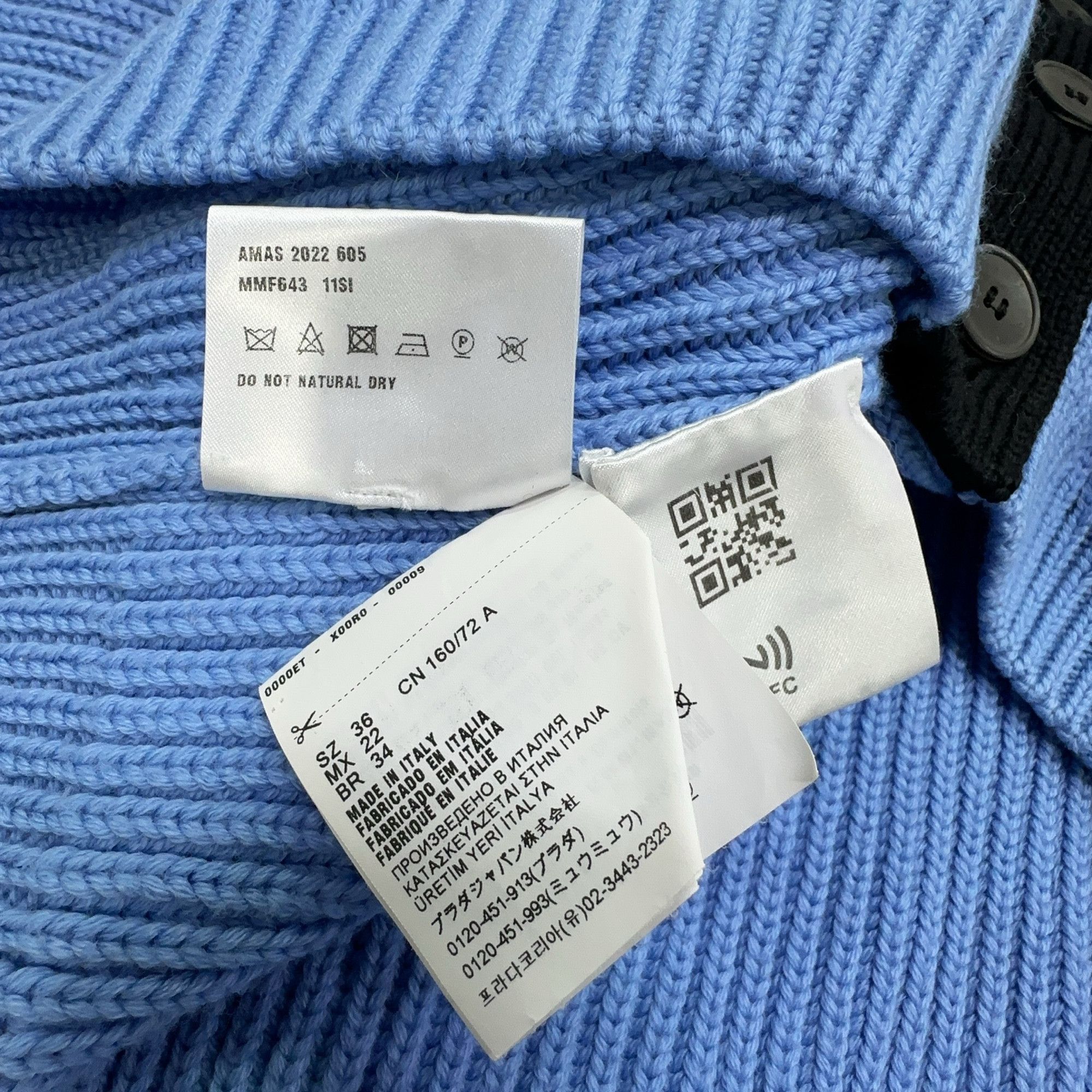 Miu Miu Miu Miu M Patch Wool Cardigan Size 36 Size XS / US 0-2 / IT 36-38 - 5 Thumbnail