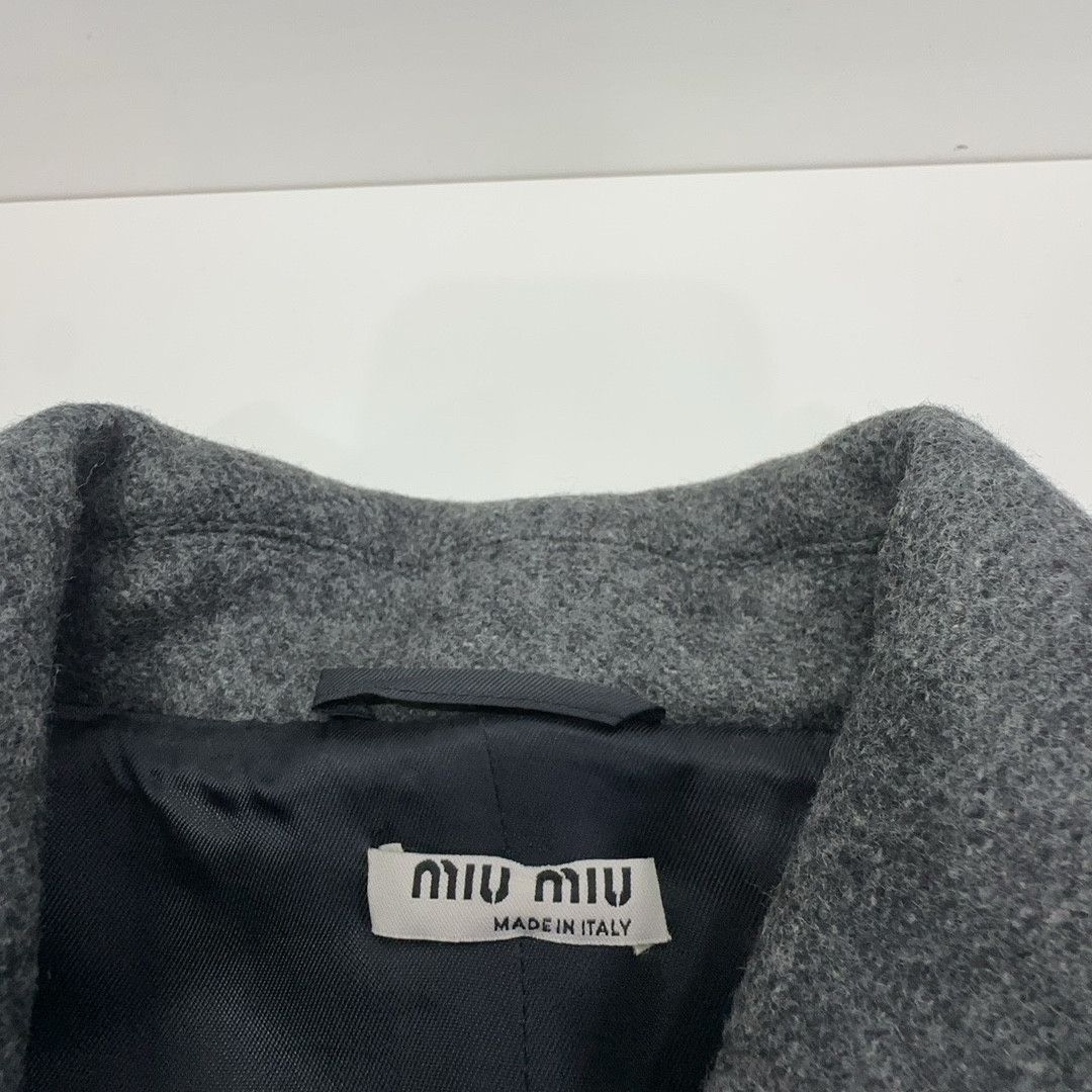 Miu Miu Miu Miu Wool Blend Cape Coat Size 42 Size M / US 6-8 / IT 42-44 - 3 Thumbnail