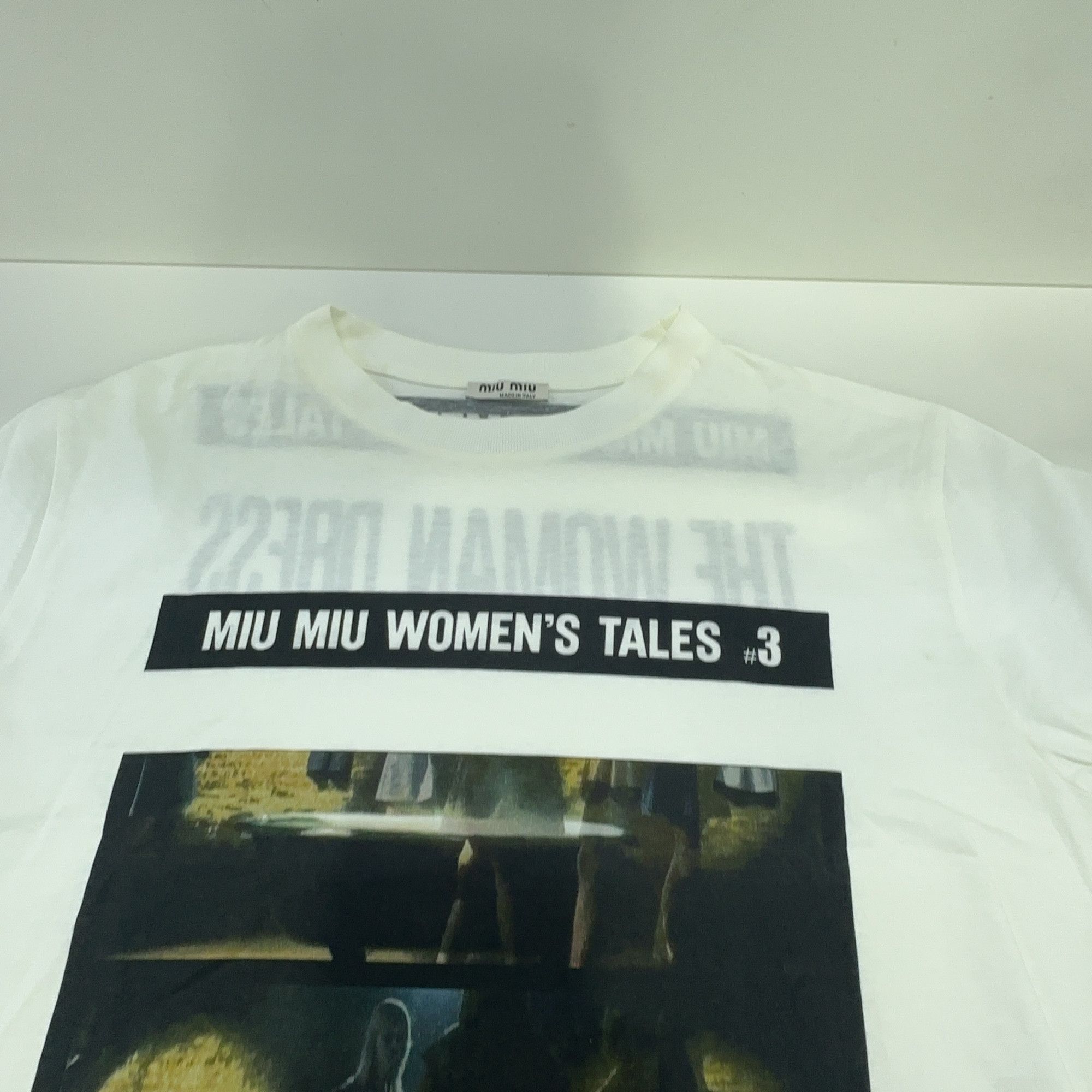 Miu Miu Miu Miu Women's Tales Graphic T-Shirt Size M Size M / US 6-8 / IT 42-44 - 7 Thumbnail