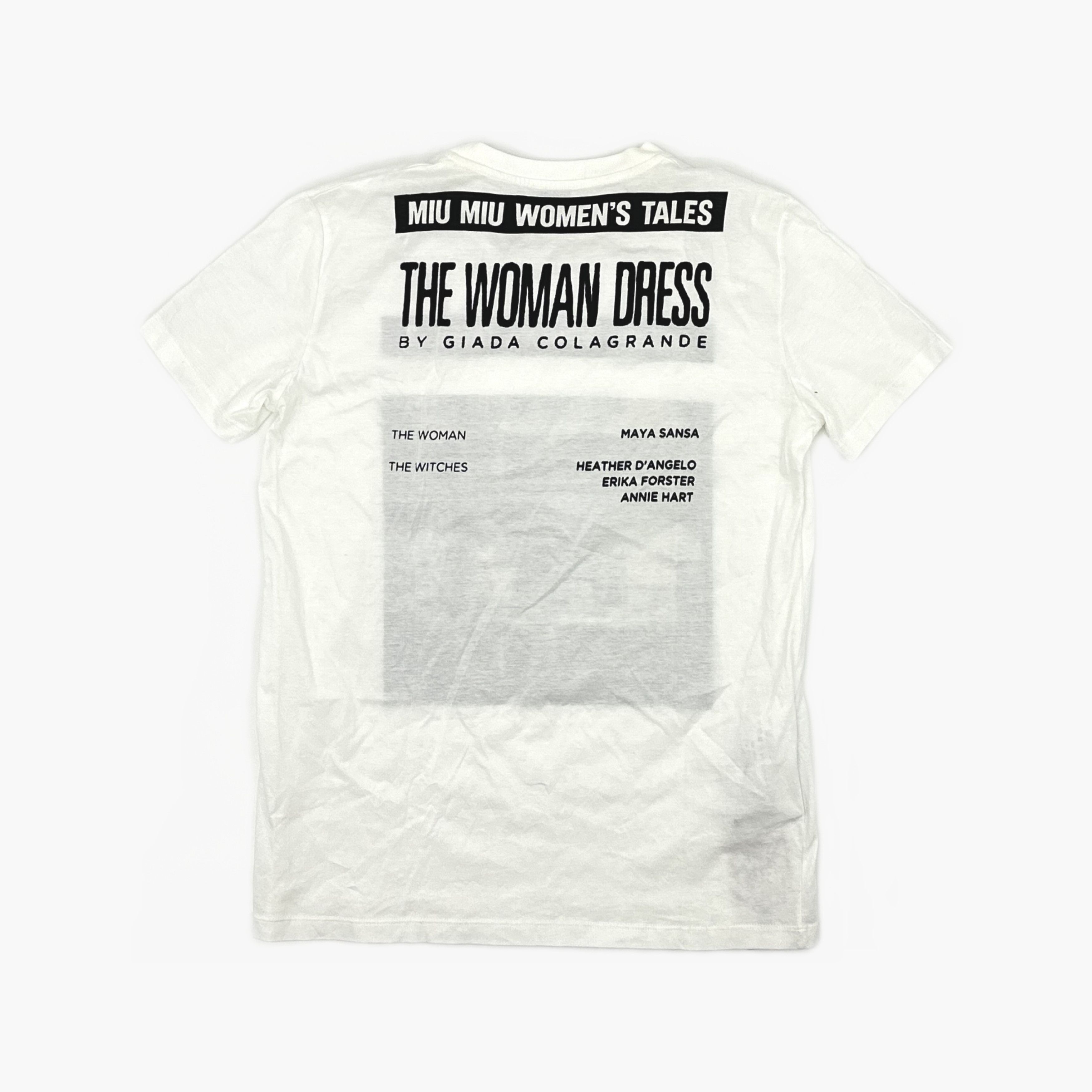 Miu Miu Miu Miu Women's Tales Graphic T-Shirt Size M Size M / US 6-8 / IT 42-44 - 2 Thumbnail