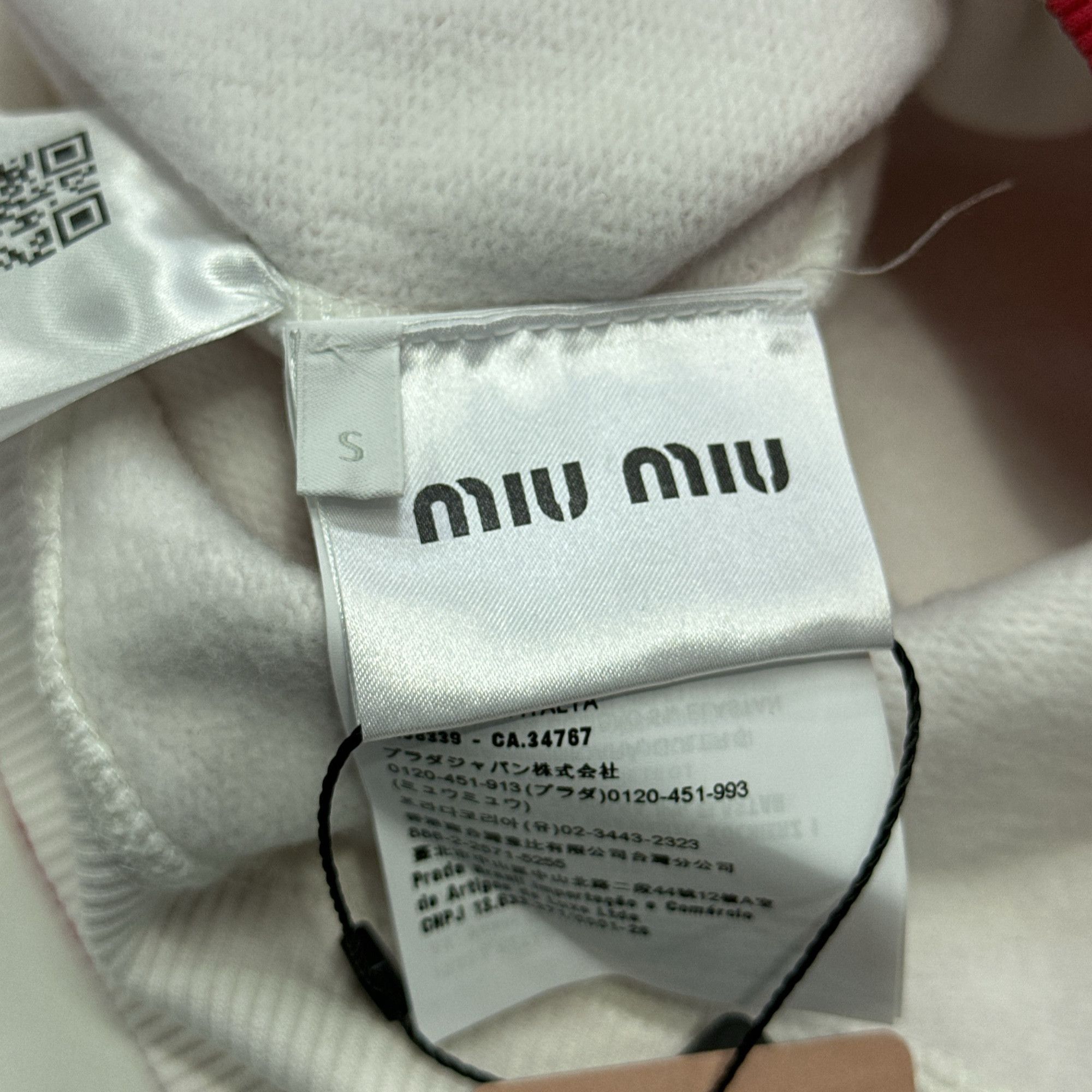 Miu Miu Miu Miu Logo Sweatshirt Size S Size S / US 4 / IT 40 - 4 Thumbnail