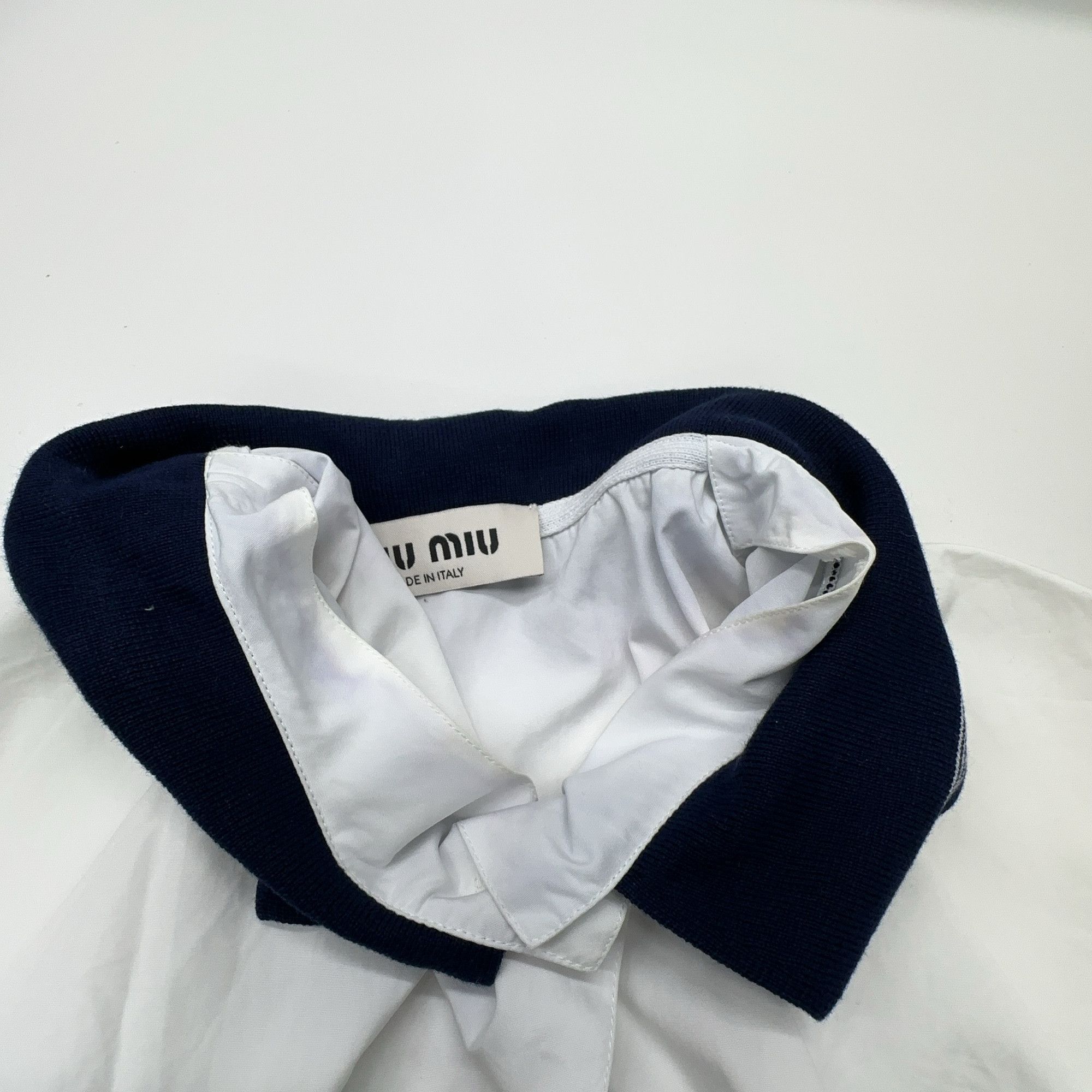 Miu Miu Miu Miu Logo Sleeveless Button Up Shirt Size 38 Size XS / US 0-2 / IT 36-38 - 5 Thumbnail