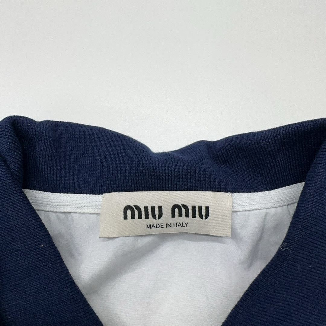 Miu Miu Miu Miu Logo Sleeveless Button Up Shirt Size 38 Size XS / US 0-2 / IT 36-38 - 4 Thumbnail