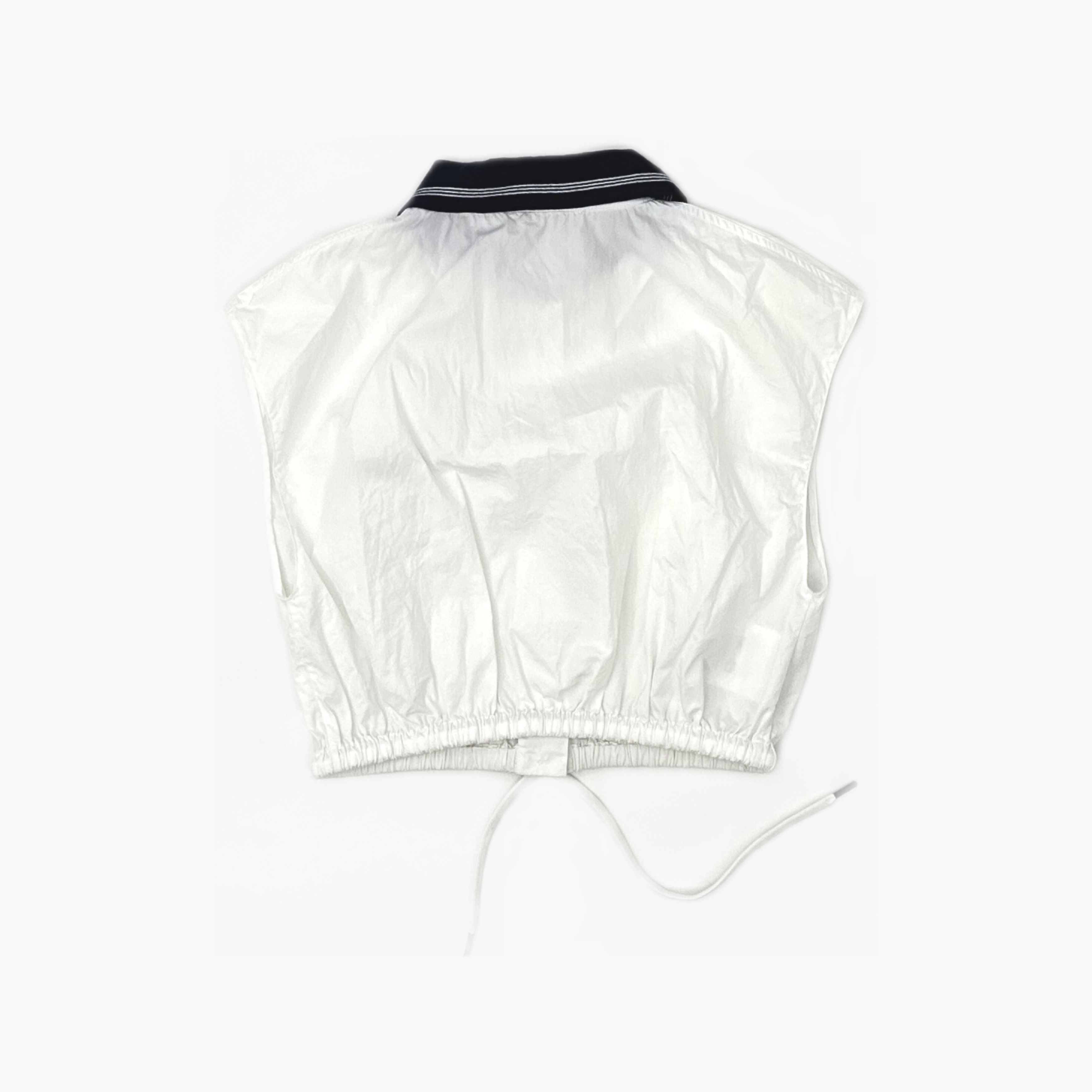 Miu Miu Miu Miu Logo Sleeveless Button Up Shirt Size 38 Size XS / US 0-2 / IT 36-38 - 2 Thumbnail