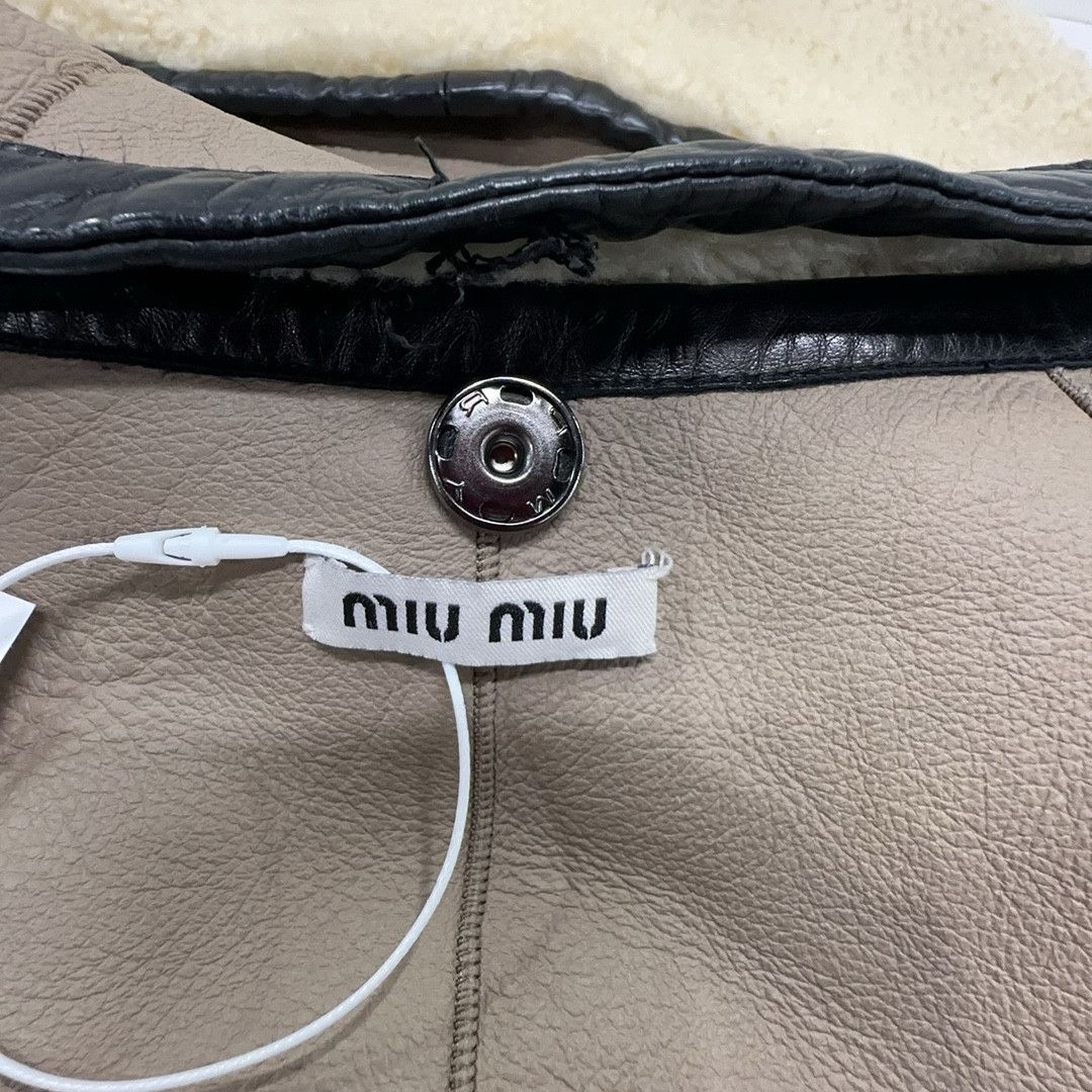 Miu Miu Miu Miu Hooded Shearling Jacket Size 38 Size XS / US 0-2 / IT 36-38 - 3 Thumbnail