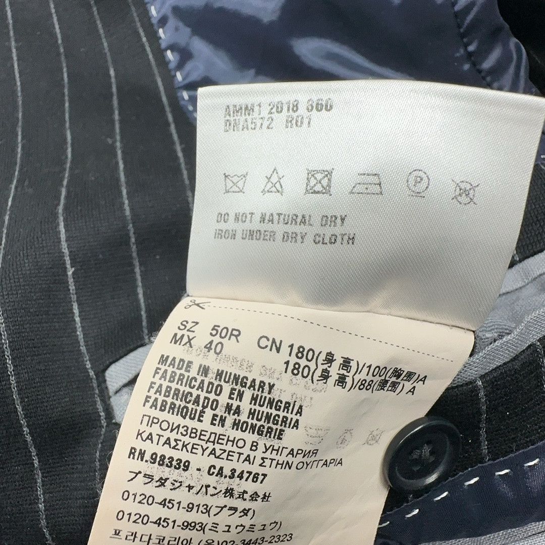 Miu Miu Miu Miu Pinstripe Blazer Size 40R Size 40R - 4 Thumbnail