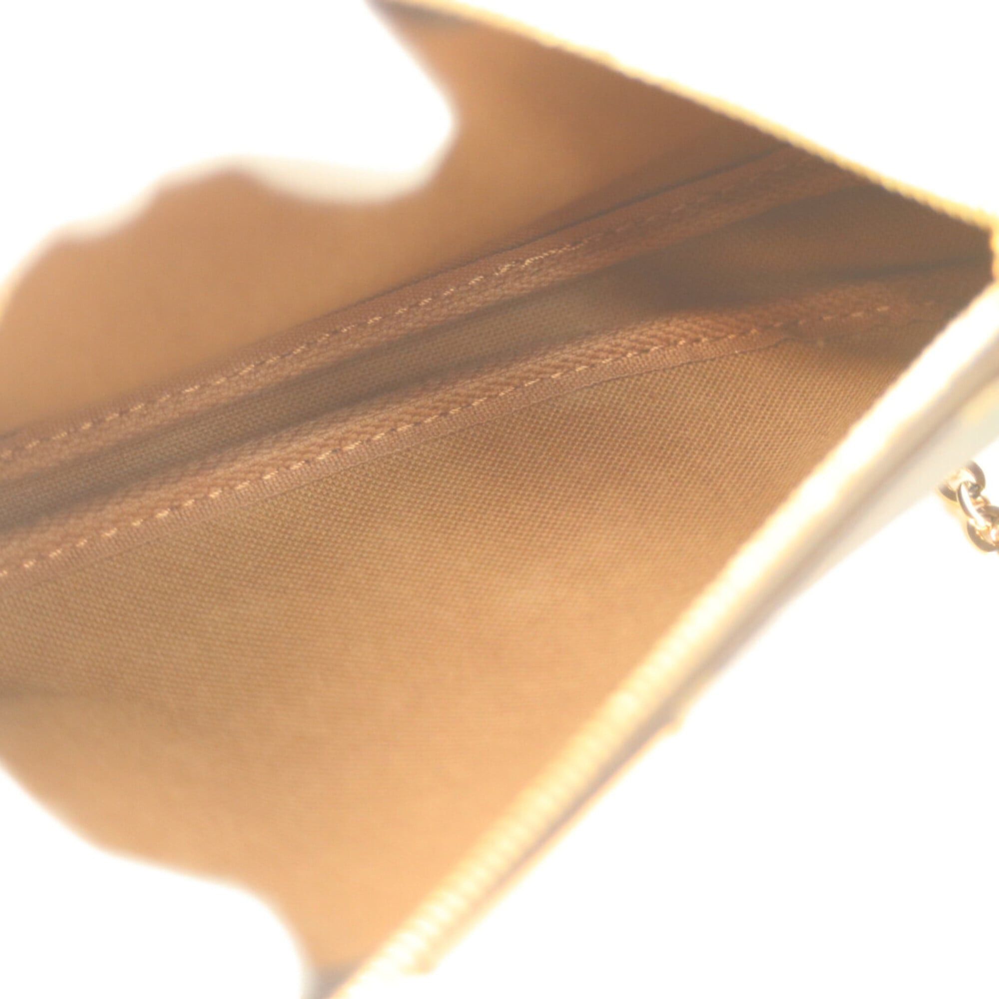 Louis Vuitton LOUIS VUITTON M44840 Rose Clair Monogram Multipochette Accessoires Shoulder Bag Brown Gold Hardware Women's Size ONE SIZE - 9 Thumbnail