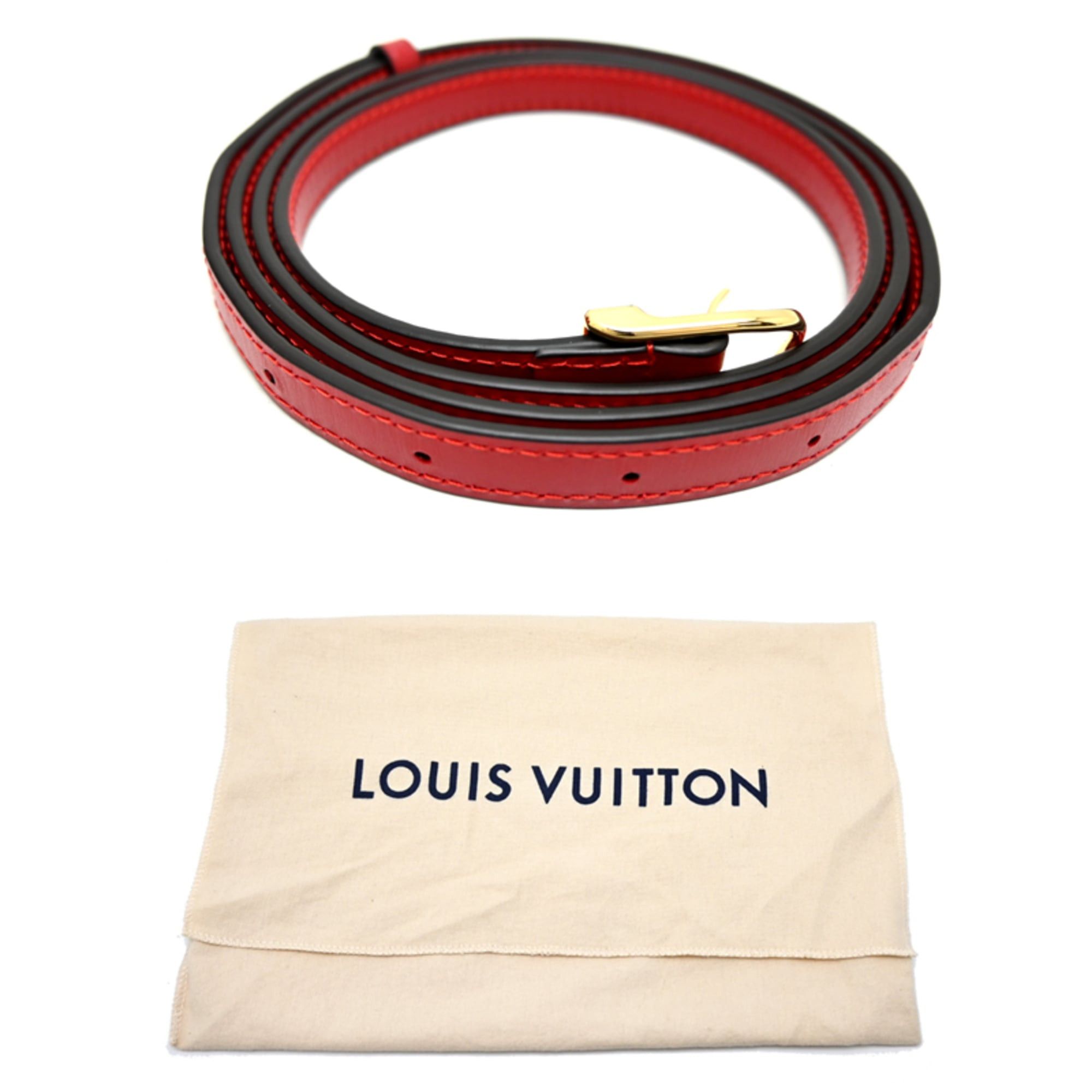 Louis Vuitton Louis Vuitton Calfskin Orsay MM Women's Shoulder Bag M23645 (Discontinued) Red Size ONE SIZE - 9 Thumbnail
