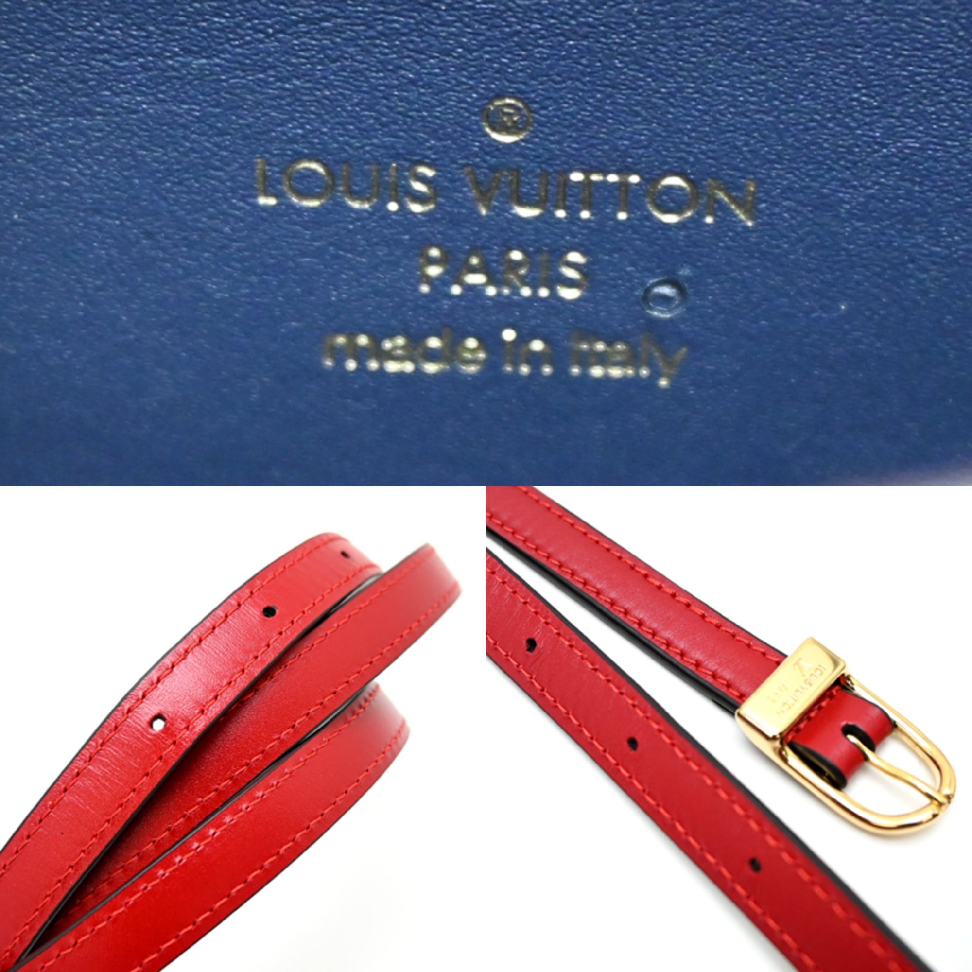 Louis Vuitton Louis Vuitton Calfskin Orsay MM Women's Shoulder Bag M23645 (Discontinued) Red Size ONE SIZE - 7 Thumbnail