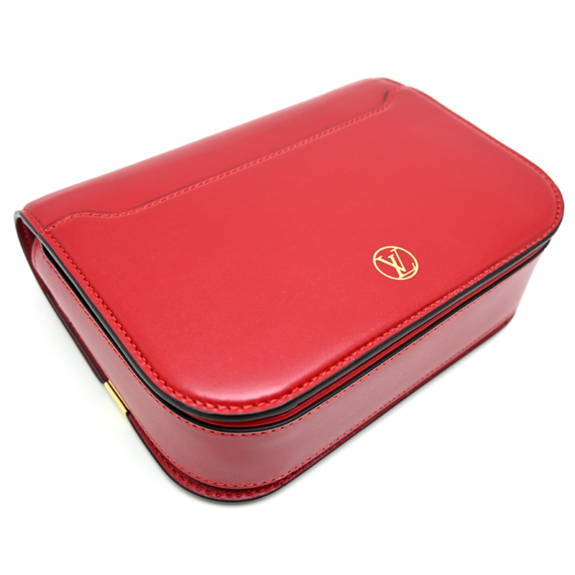 Louis Vuitton Louis Vuitton Calfskin Orsay MM Women's Shoulder Bag M23645 (Discontinued) Red Size ONE SIZE - 4 Thumbnail