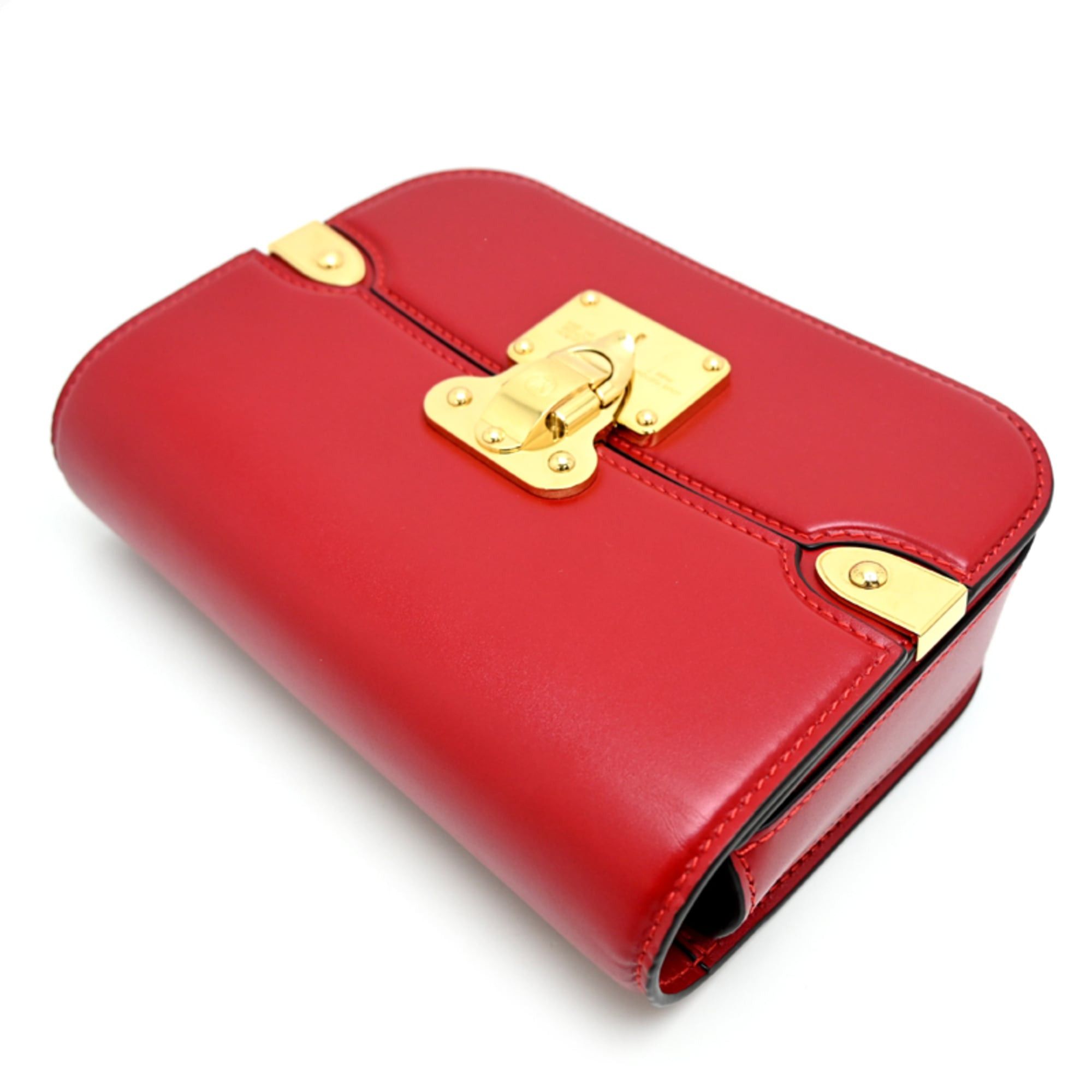 Louis Vuitton Louis Vuitton Calfskin Orsay MM Women's Shoulder Bag M23645 (Discontinued) Red Size ONE SIZE - 3 Thumbnail