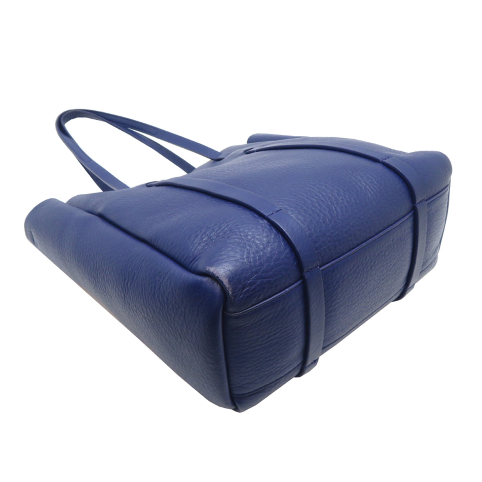 Balenciaga Balenciaga Everyday Women's Tote Bag 489813 Leather Blue Size ONE SIZE - 3 Thumbnail
