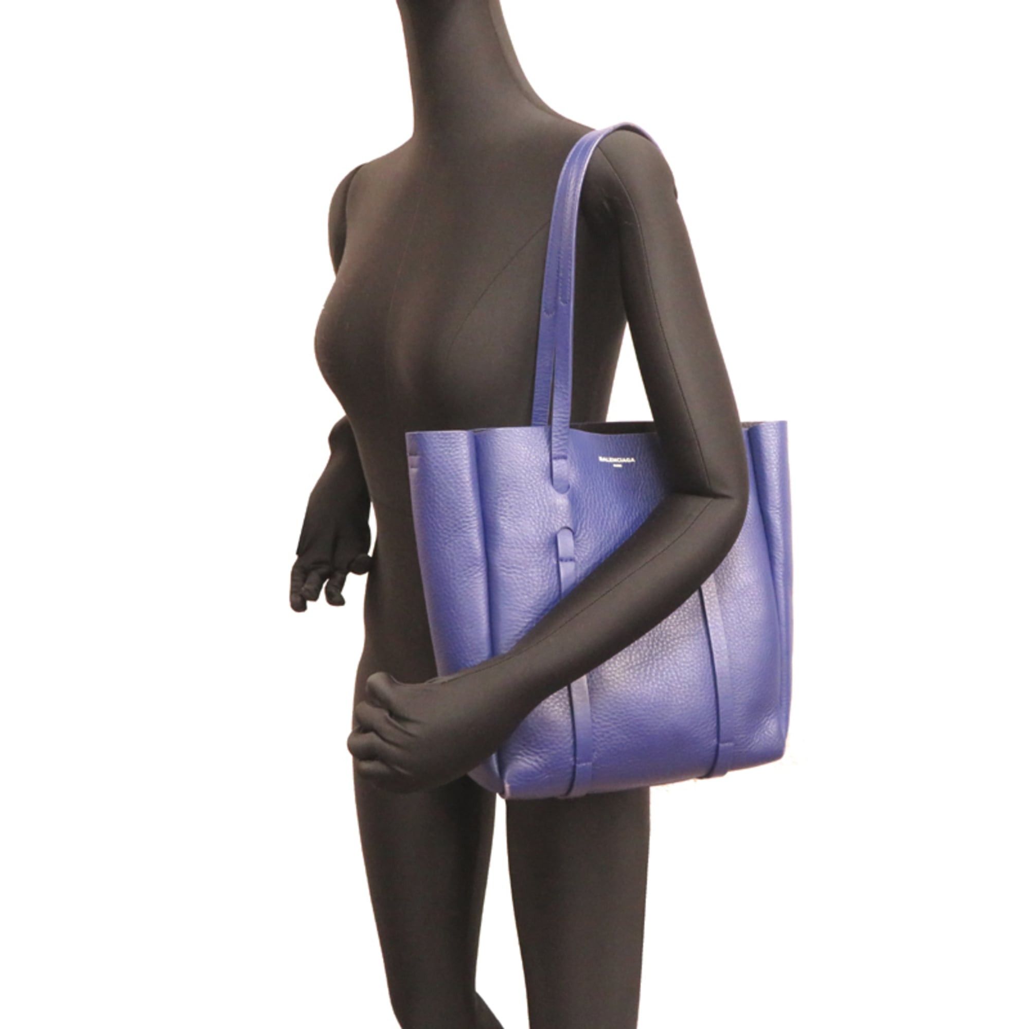 Balenciaga Balenciaga Everyday Women's Tote Bag 489813 Leather Blue Size ONE SIZE - 8 Thumbnail