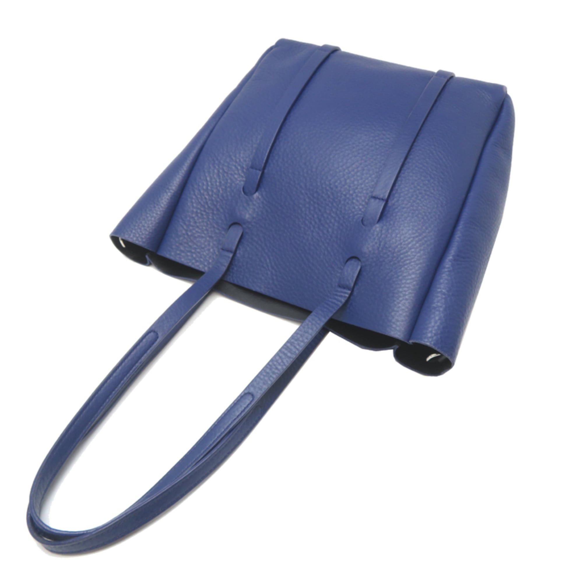 Balenciaga Balenciaga Everyday Women's Tote Bag 489813 Leather Blue Size ONE SIZE - 4 Thumbnail