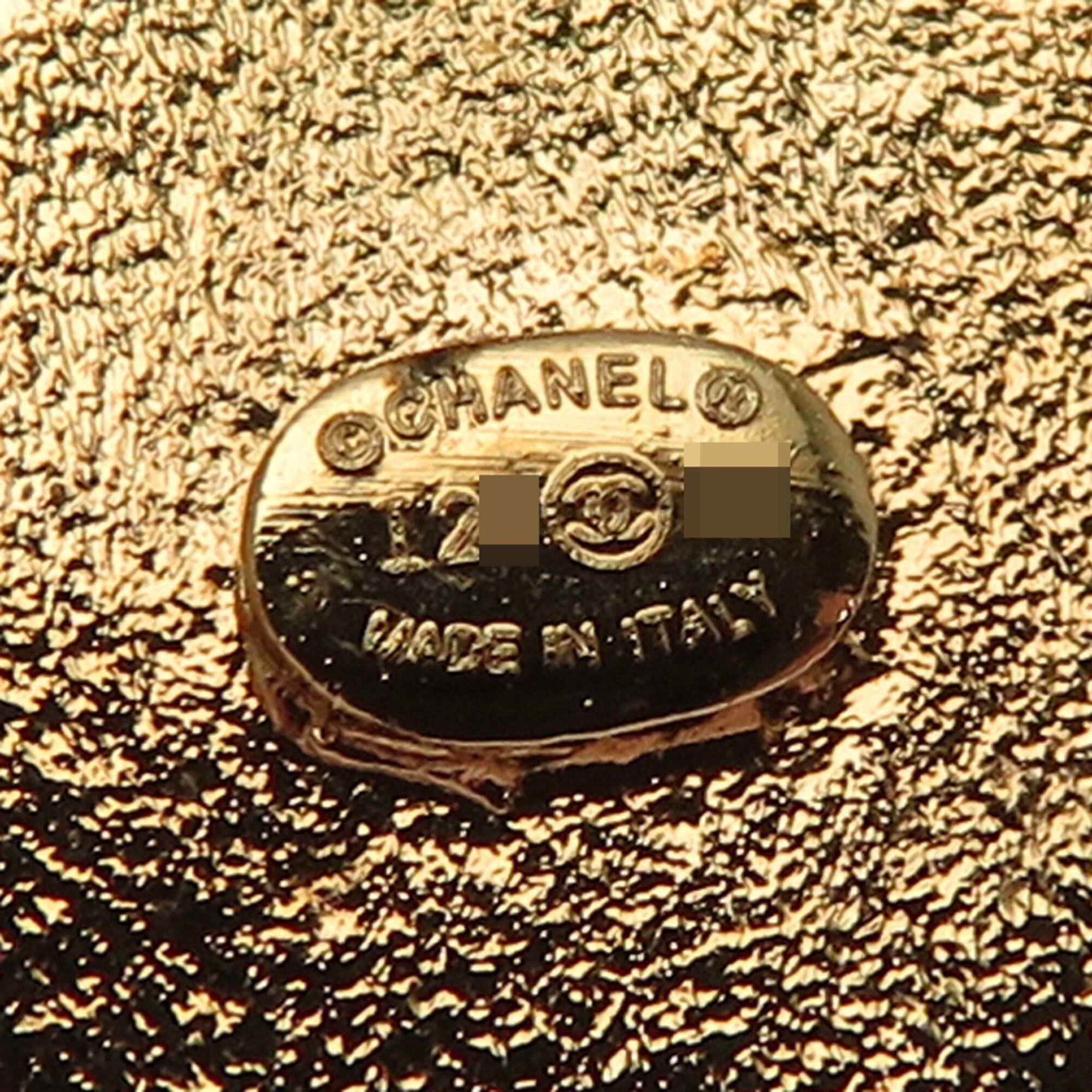 Chanel Chanel Coco Mark Heart Women's Earrings ABC742 GP Size ONE SIZE - 5 Thumbnail