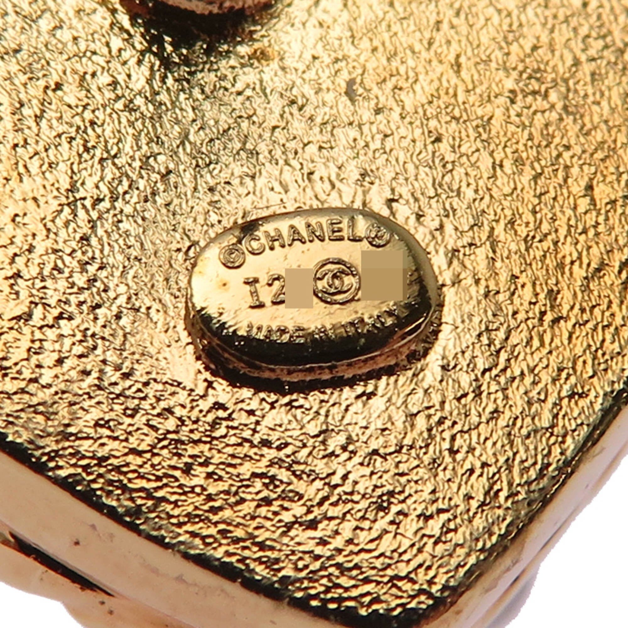 Chanel Chanel Coco Mark Heart Women's Earrings ABC742 GP Size ONE SIZE - 6 Thumbnail