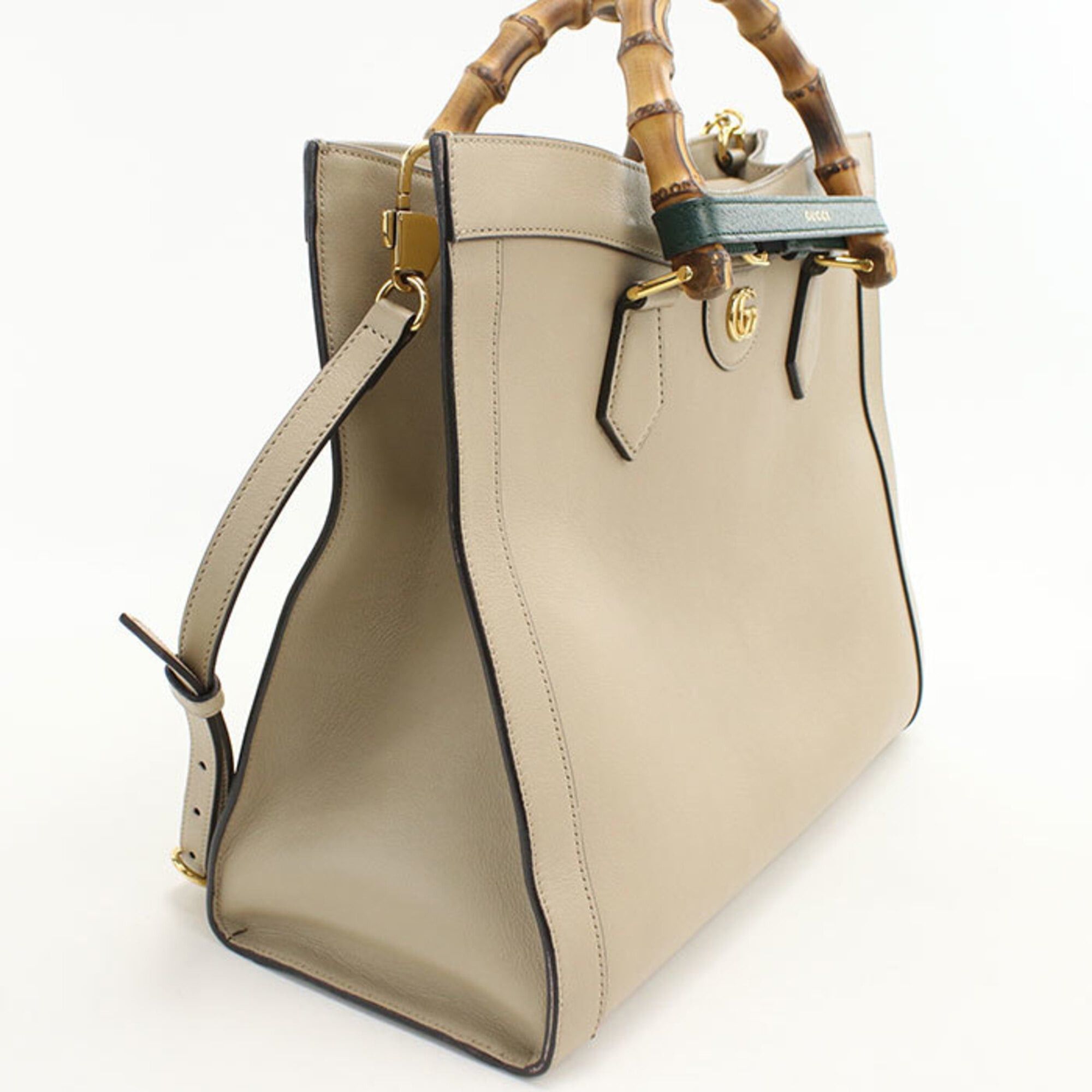 Gucci GUCCI Diana 2-Way Tote Bag (655658) - Women's, Beige Size ONE SIZE - 7 Thumbnail