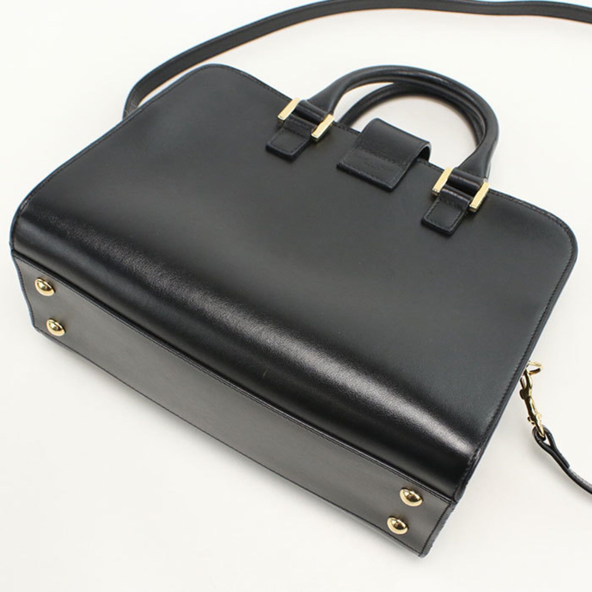 Saint Laurent Paris Saint Laurent Handbag 568853 2WAY Baby Cabas Women's Black Size ONE SIZE - 2 Thumbnail