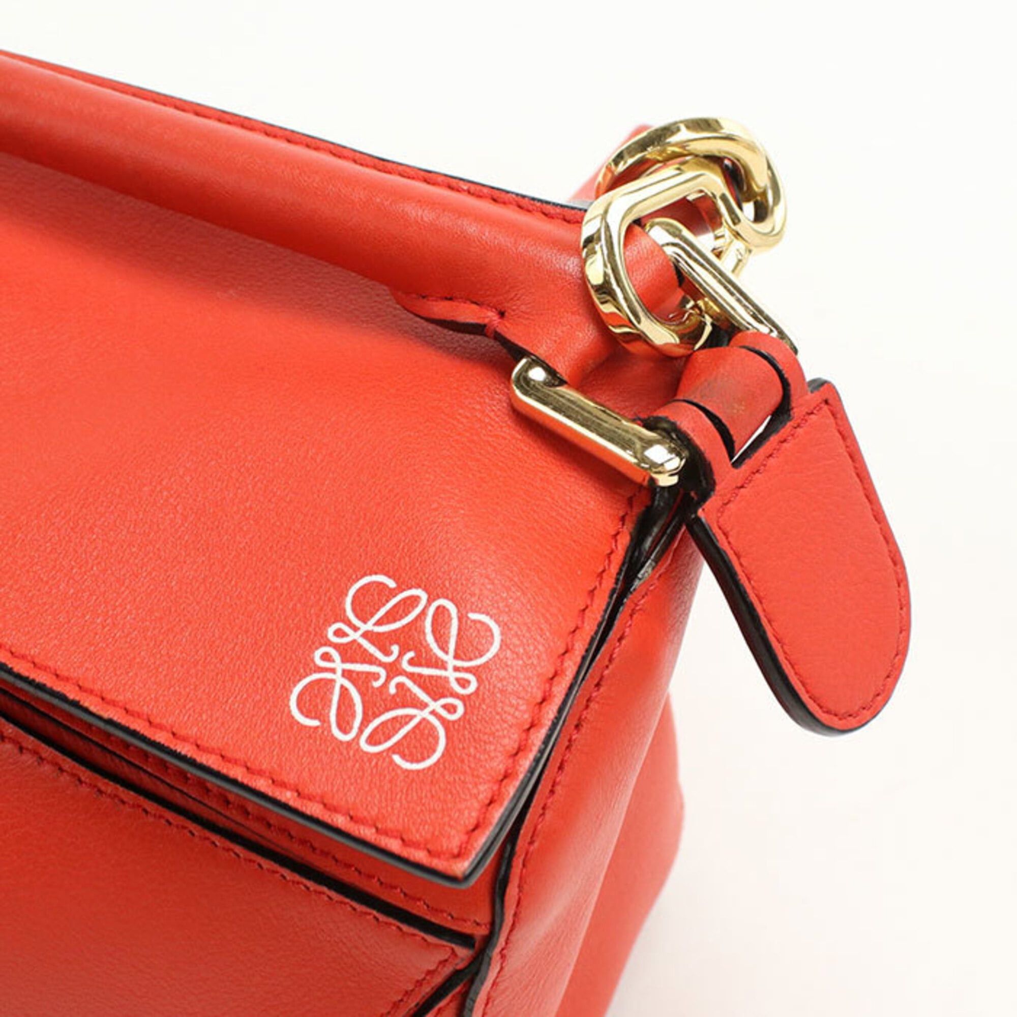 Loewe Loewe Handbag 2WAY Puzzle Women's Red Size ONE SIZE - 4 Thumbnail