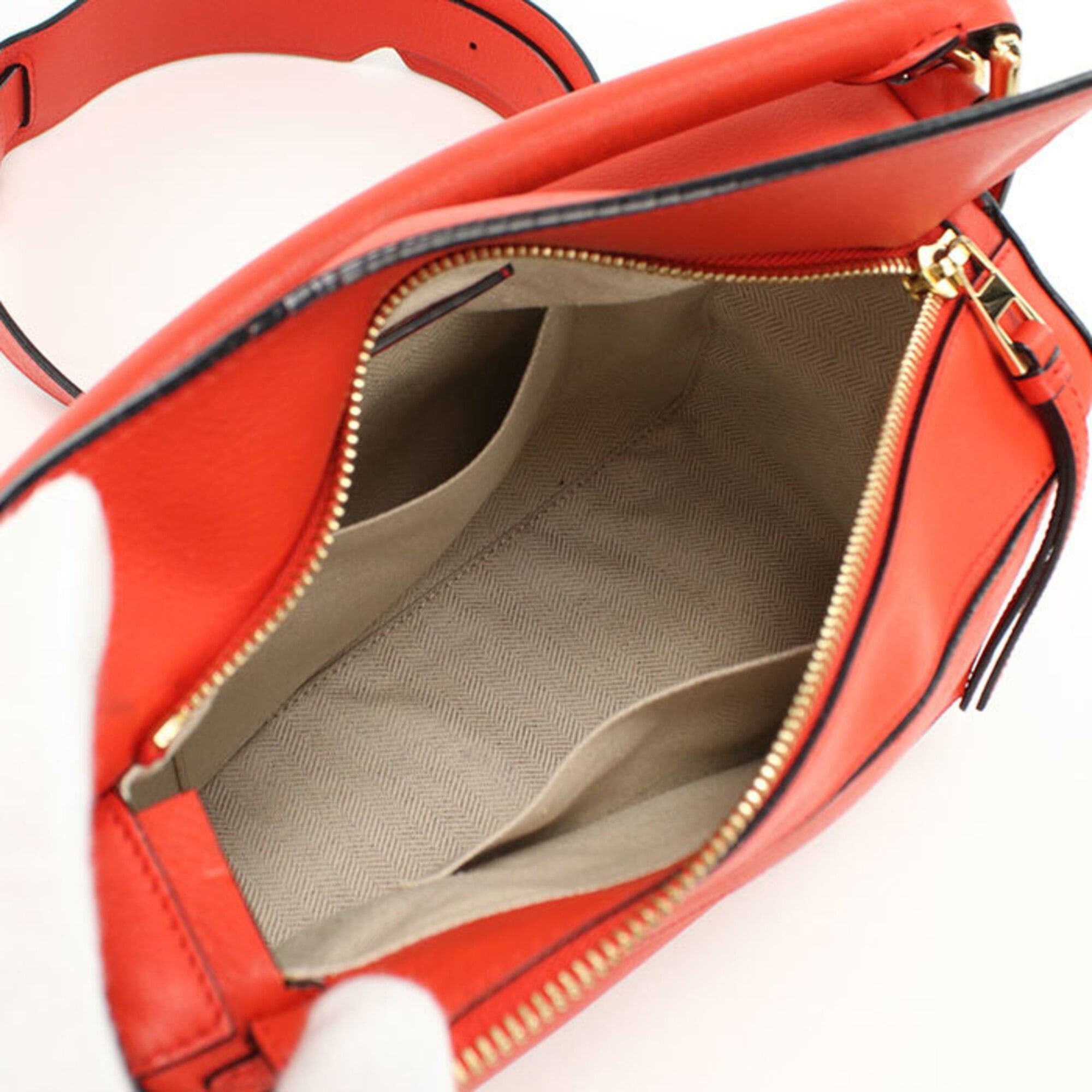 Loewe Loewe Handbag 2WAY Puzzle Women's Red Size ONE SIZE - 3 Thumbnail