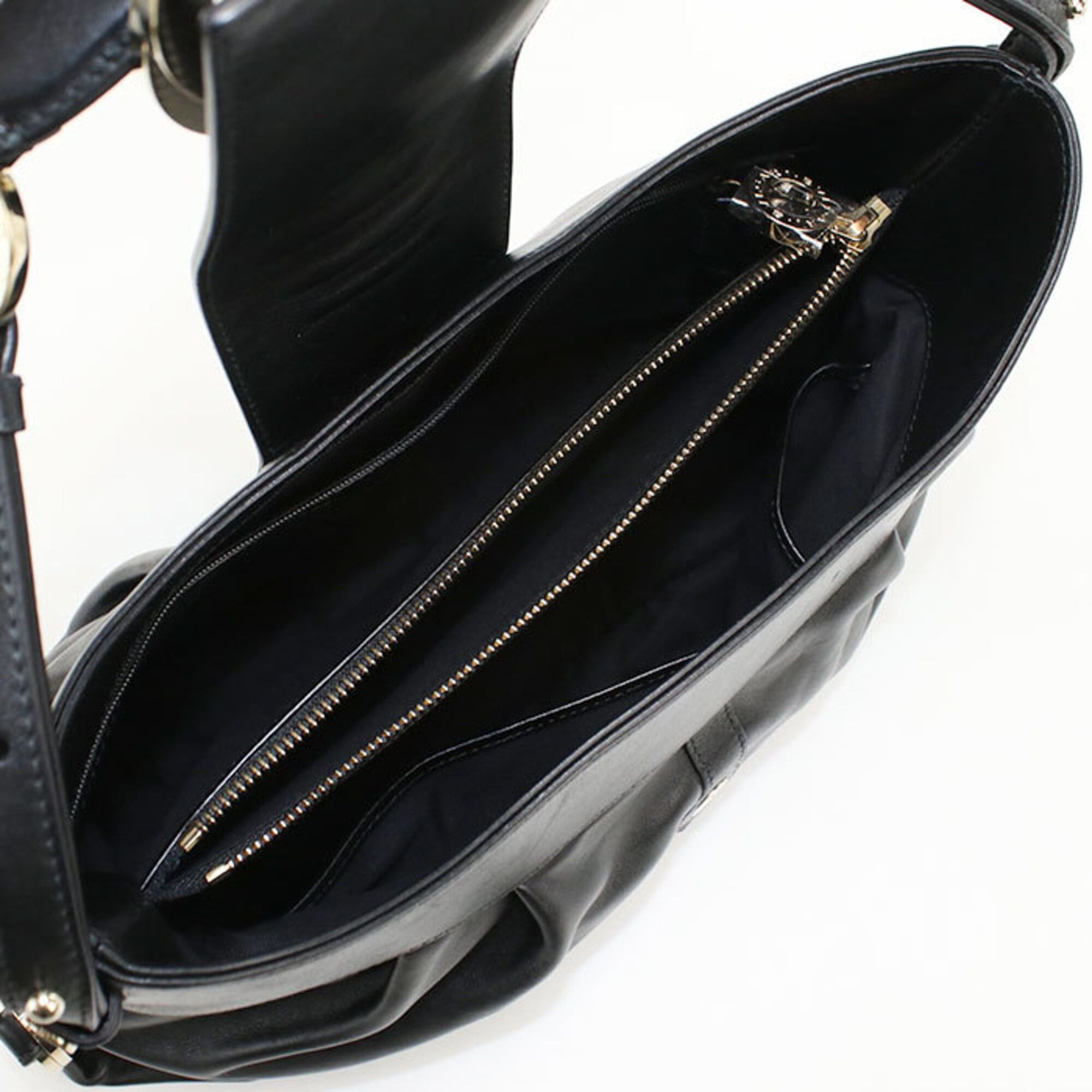 Bvlgari BVLGARI Chandra One-Shoulder Bag for Women, Black Size ONE SIZE - 3 Thumbnail