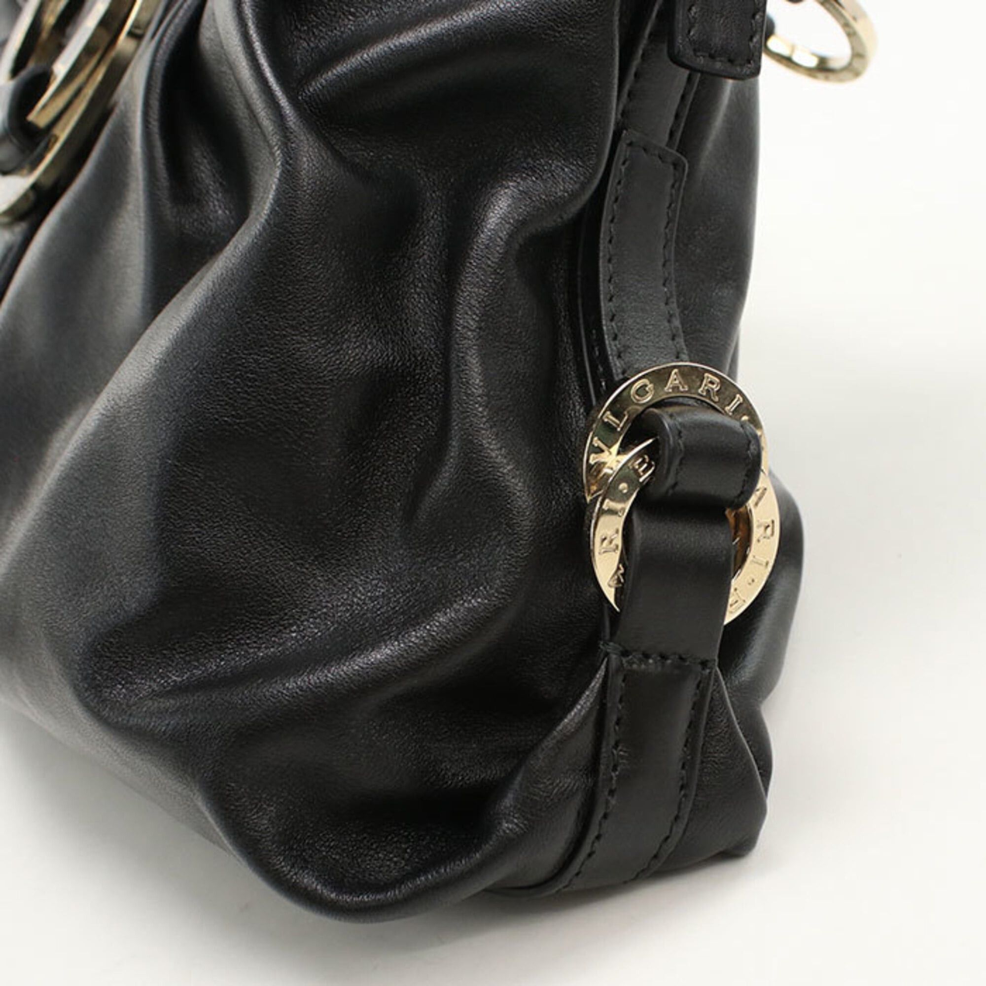 Bvlgari BVLGARI Chandra One-Shoulder Bag for Women, Black Size ONE SIZE - 5 Thumbnail