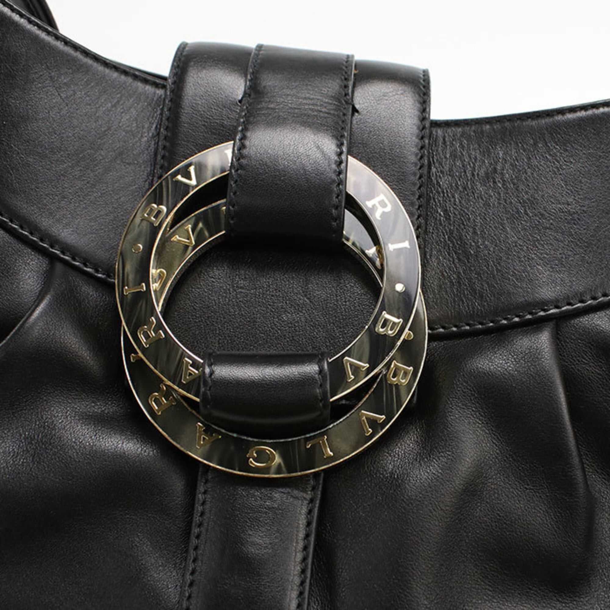 Bvlgari BVLGARI Chandra One-Shoulder Bag for Women, Black Size ONE SIZE - 4 Thumbnail