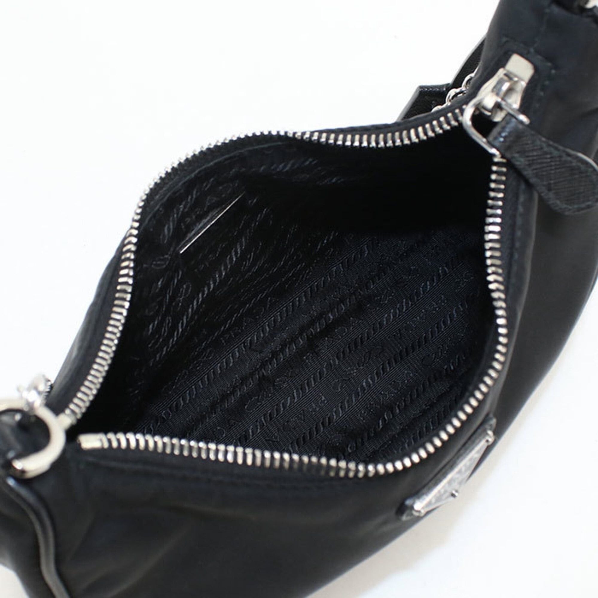 Prada Prada Crossbody Shoulder Bag 1BH058 Women's Black Size ONE SIZE - 3 Thumbnail
