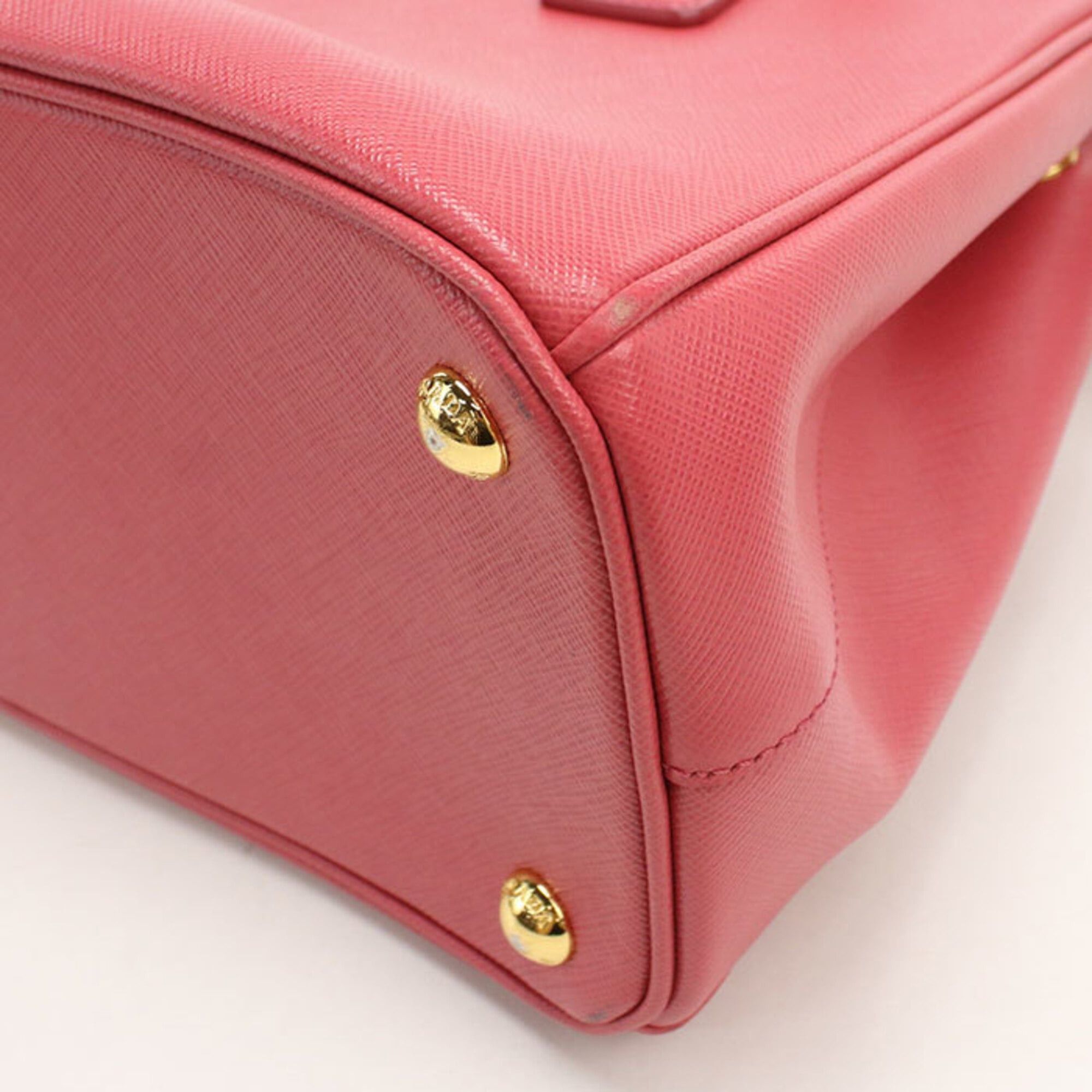 Prada PRADA Galleria 2-Way Tote Bag for Women, Pink Size ONE SIZE - 5 Thumbnail
