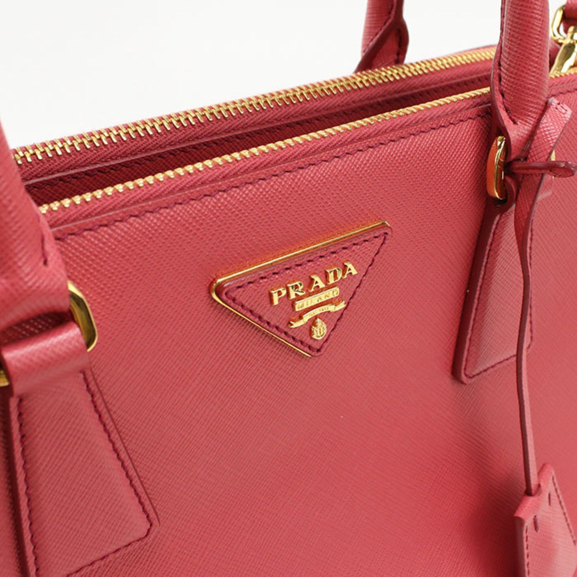 Prada PRADA Galleria 2-Way Tote Bag for Women, Pink Size ONE SIZE - 6 Thumbnail