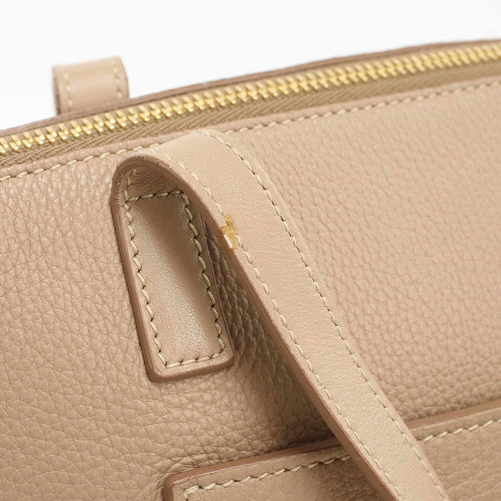 Prada Prada handbag 1BA068 2-way women's beige Size ONE SIZE - 5 Thumbnail