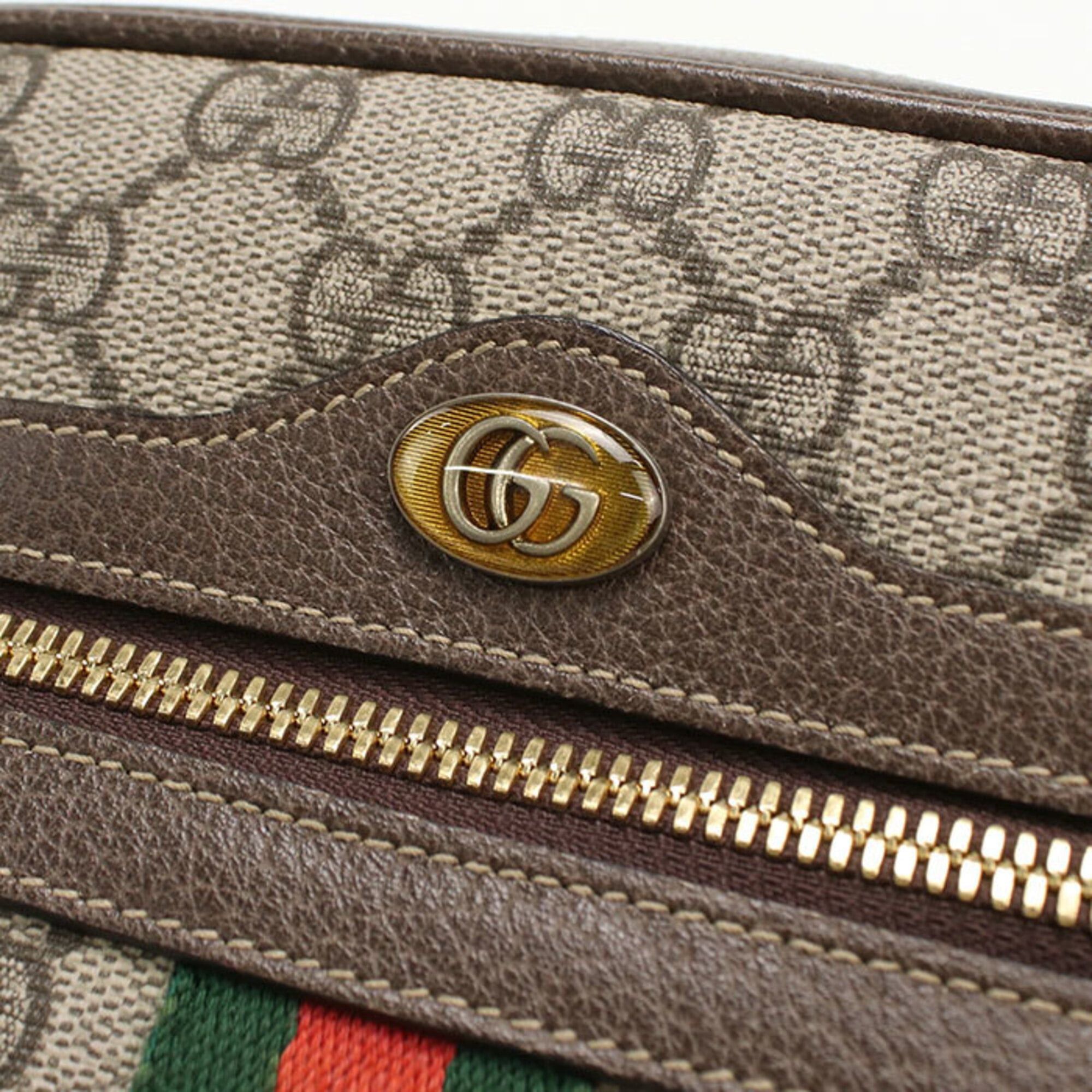 Gucci GUCCI Ophidia Belt Bag (517076) - Women's, Beige Size ONE SIZE - 4 Thumbnail