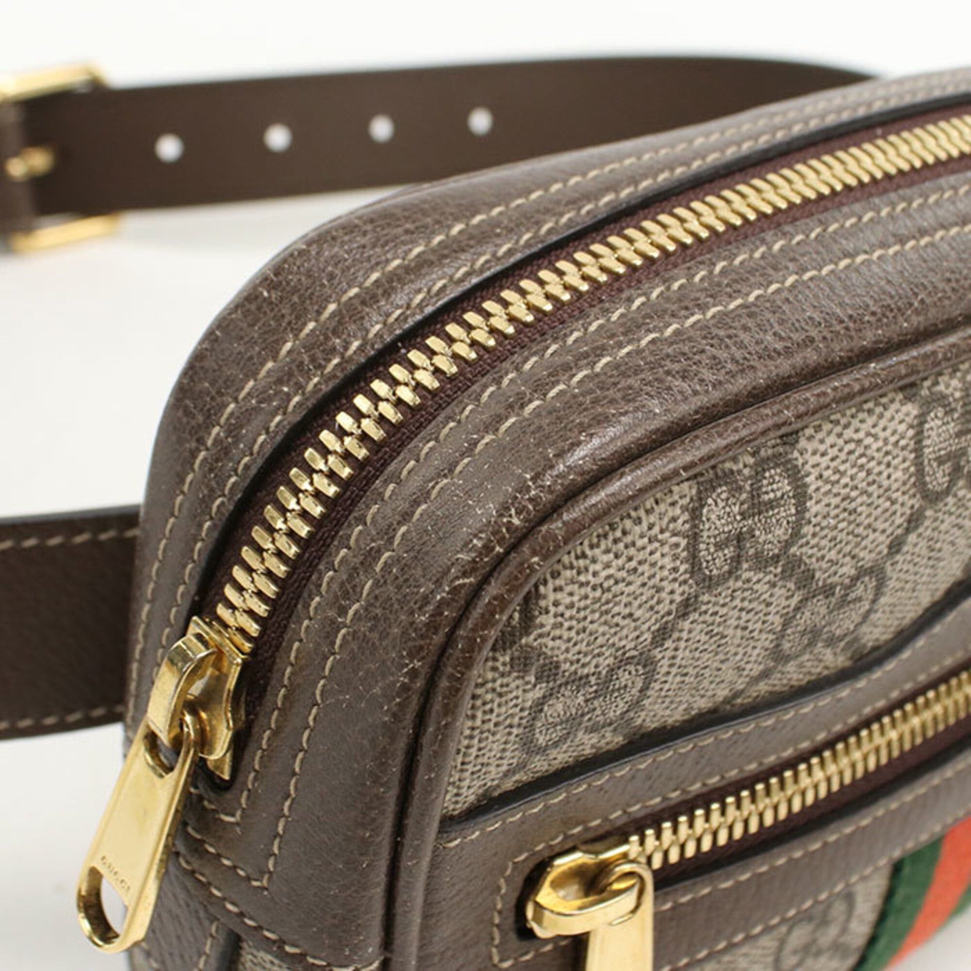 Gucci GUCCI Ophidia Belt Bag (517076) - Women's, Beige Size ONE SIZE - 6 Thumbnail