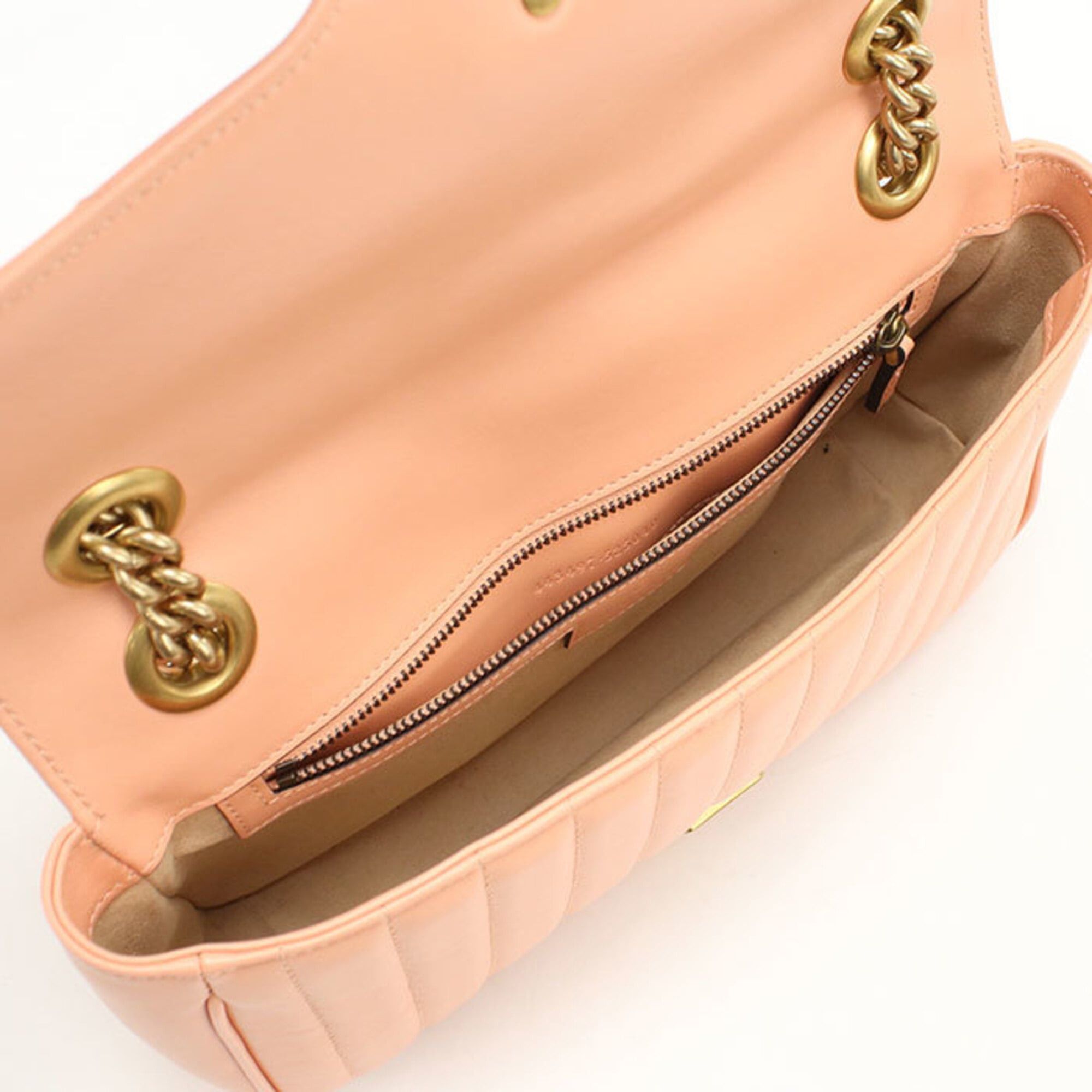 Gucci GUCCI shoulder bag 443497 Medium Shoulder Bag GG Marmont Women's Pink Size ONE SIZE - 3 Thumbnail