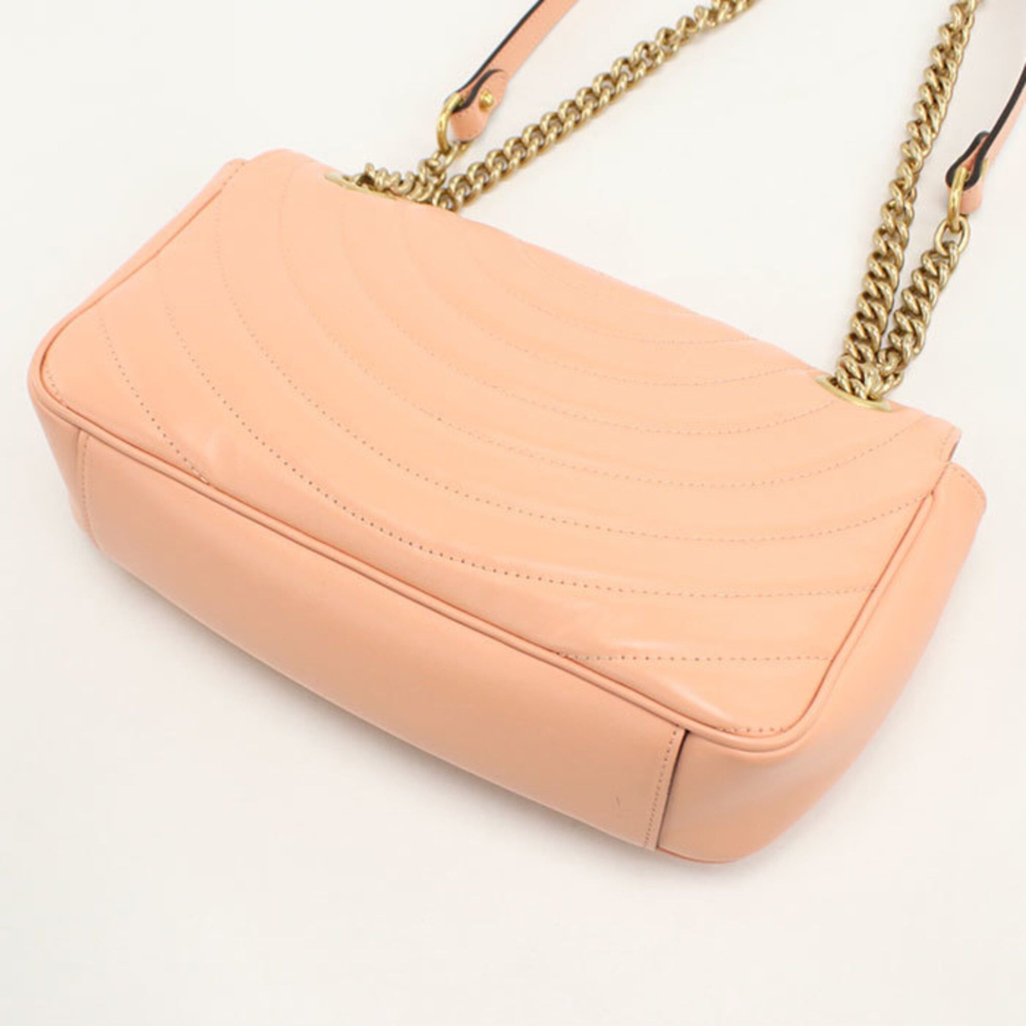 Gucci GUCCI shoulder bag 443497 Medium Shoulder Bag GG Marmont Women's Pink Size ONE SIZE - 2 Thumbnail