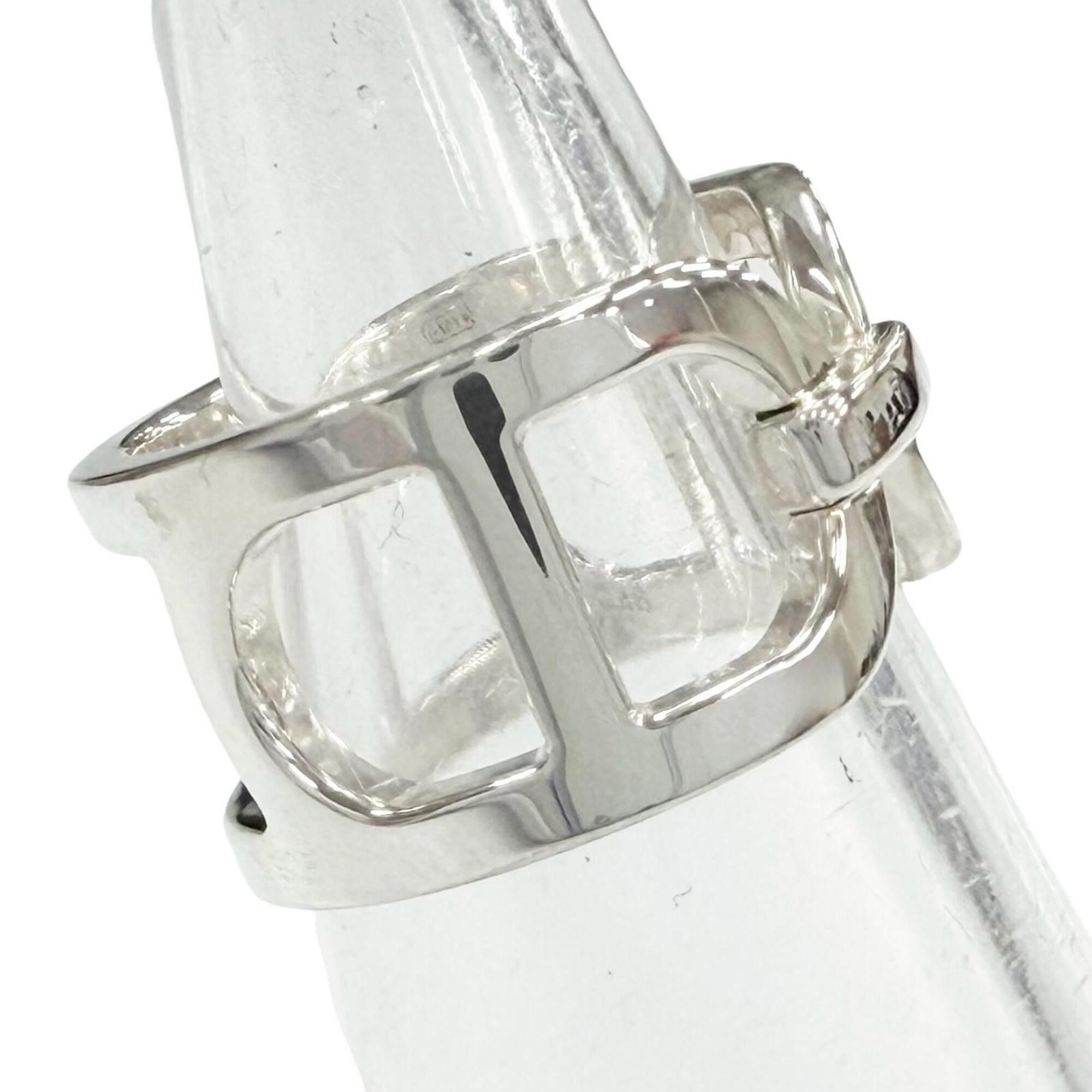 Hermes HERMES Ever Chaine d'Ancre Ring, 2018 model, AG925 sterling silver, size 48, with box, made in Italy, weight 5.5g, women's, highly recommended! Size ONE SIZE - 4 Thumbnail