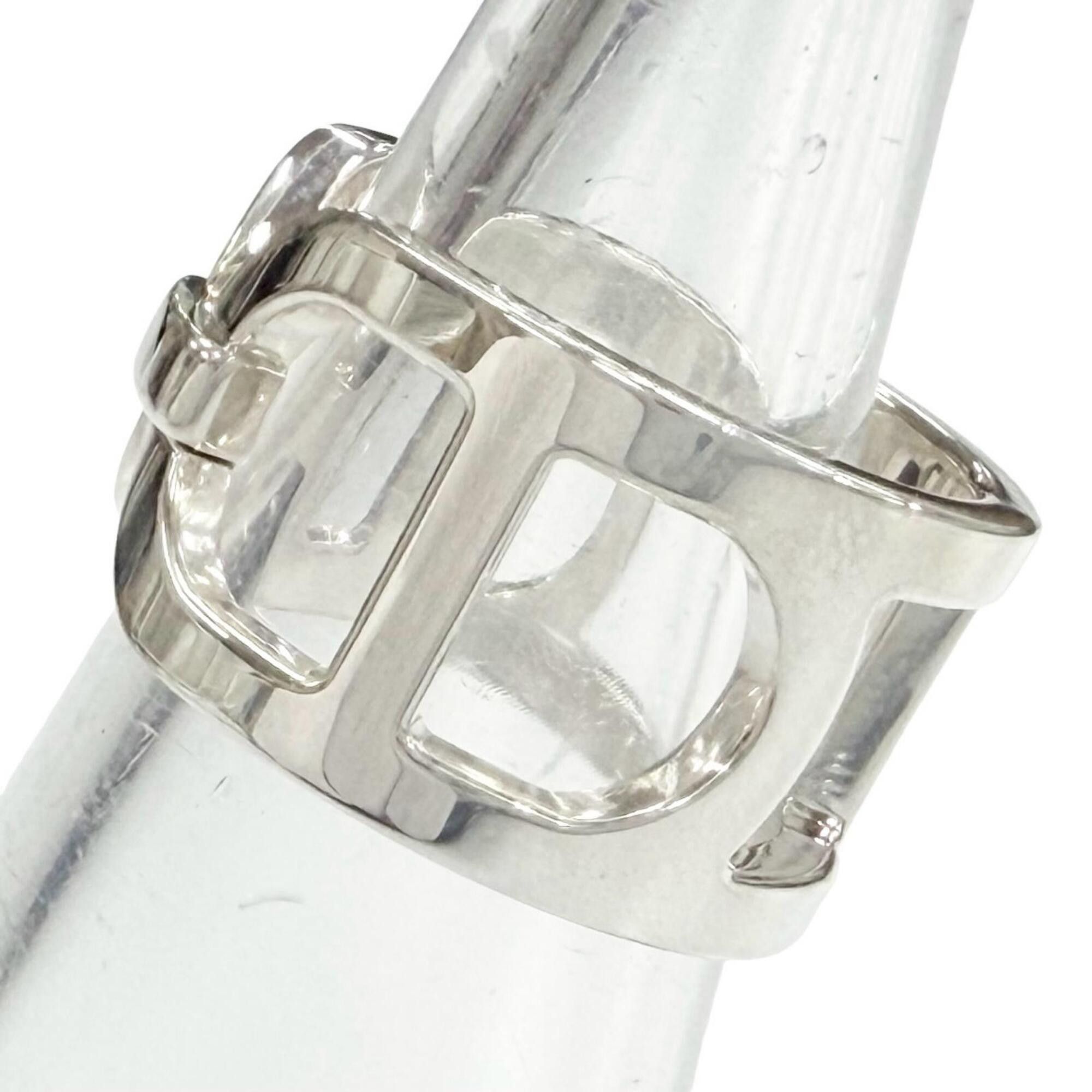 Hermes HERMES Ever Chaine d'Ancre Ring, 2018 model, AG925 sterling silver, size 48, with box, made in Italy, weight 5.5g, women's, highly recommended! Size ONE SIZE - 3 Thumbnail