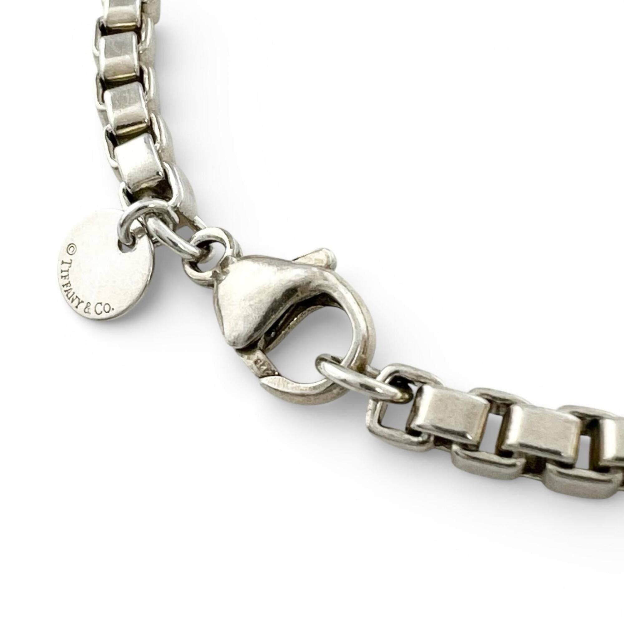 Tiffany & Co. TIFFANY&Co. Tiffany Venetian Bracelet, SV925, 19cm total length, Silver, Weight 16.3g, Men's/Women's. Size ONE SIZE - 3 Thumbnail