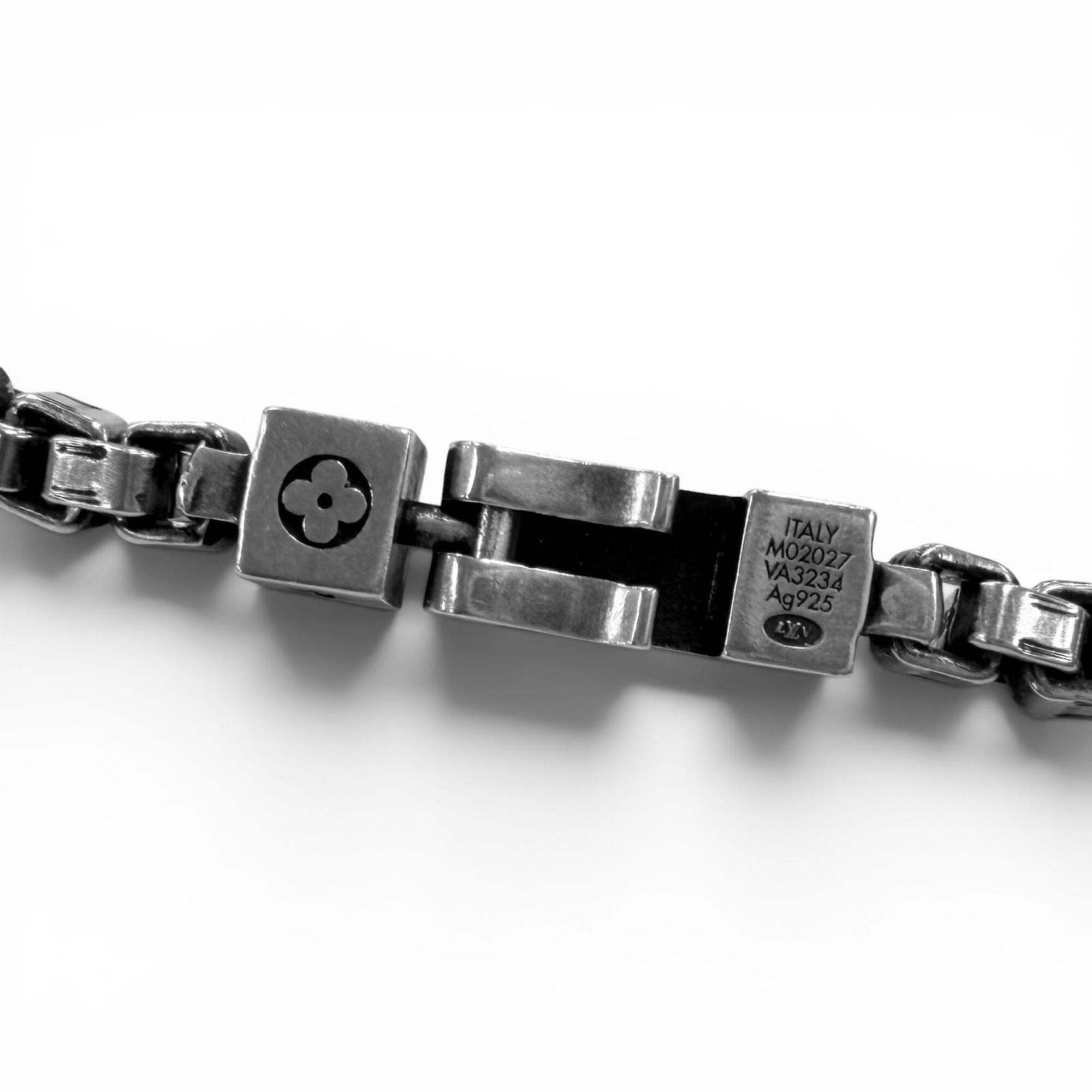 Louis Vuitton Louis Vuitton 2024 model M02027 Chain Necklace - LV Tailor Accessory AG925 Silver Made in Italy Weight 57.7g Men's Size ONE SIZE - 6 Thumbnail