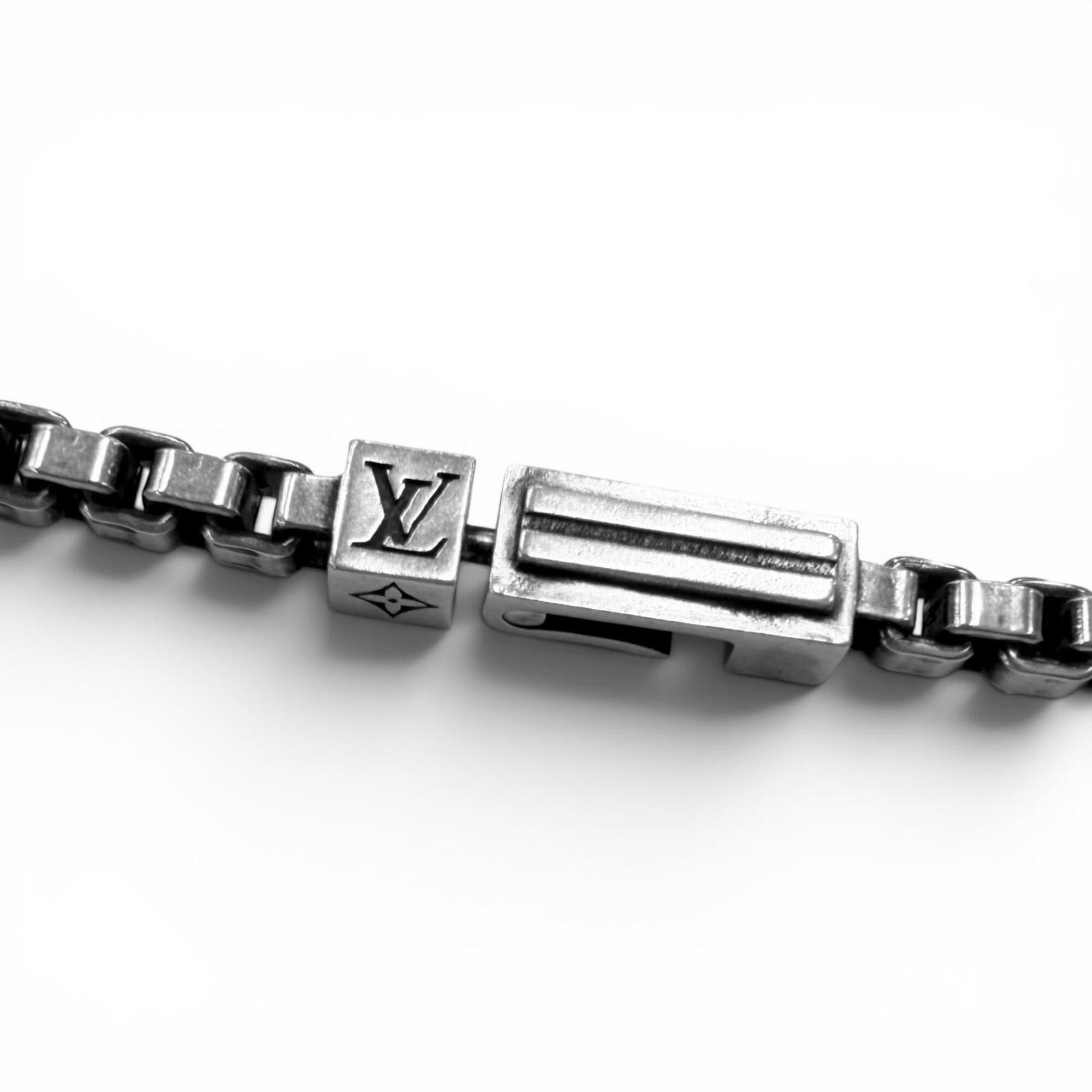 Louis Vuitton Louis Vuitton 2024 model M02027 Chain Necklace - LV Tailor Accessory AG925 Silver Made in Italy Weight 57.7g Men's Size ONE SIZE - 5 Thumbnail
