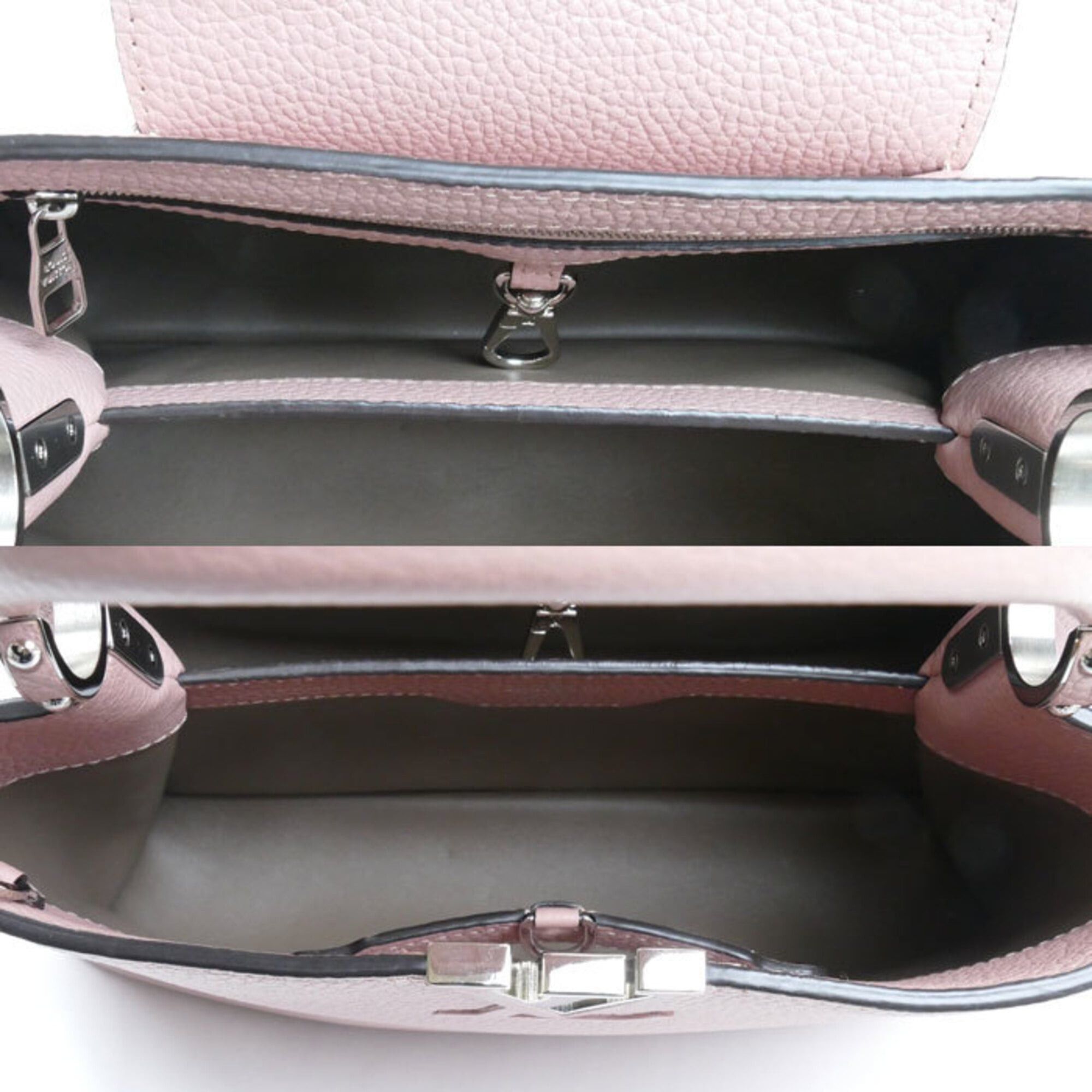 Louis Vuitton LOUIS VUITTON Capucines PM 2-Way Shoulder Bag Magnolia M42258 Women's Size ONE SIZE - 4 Thumbnail