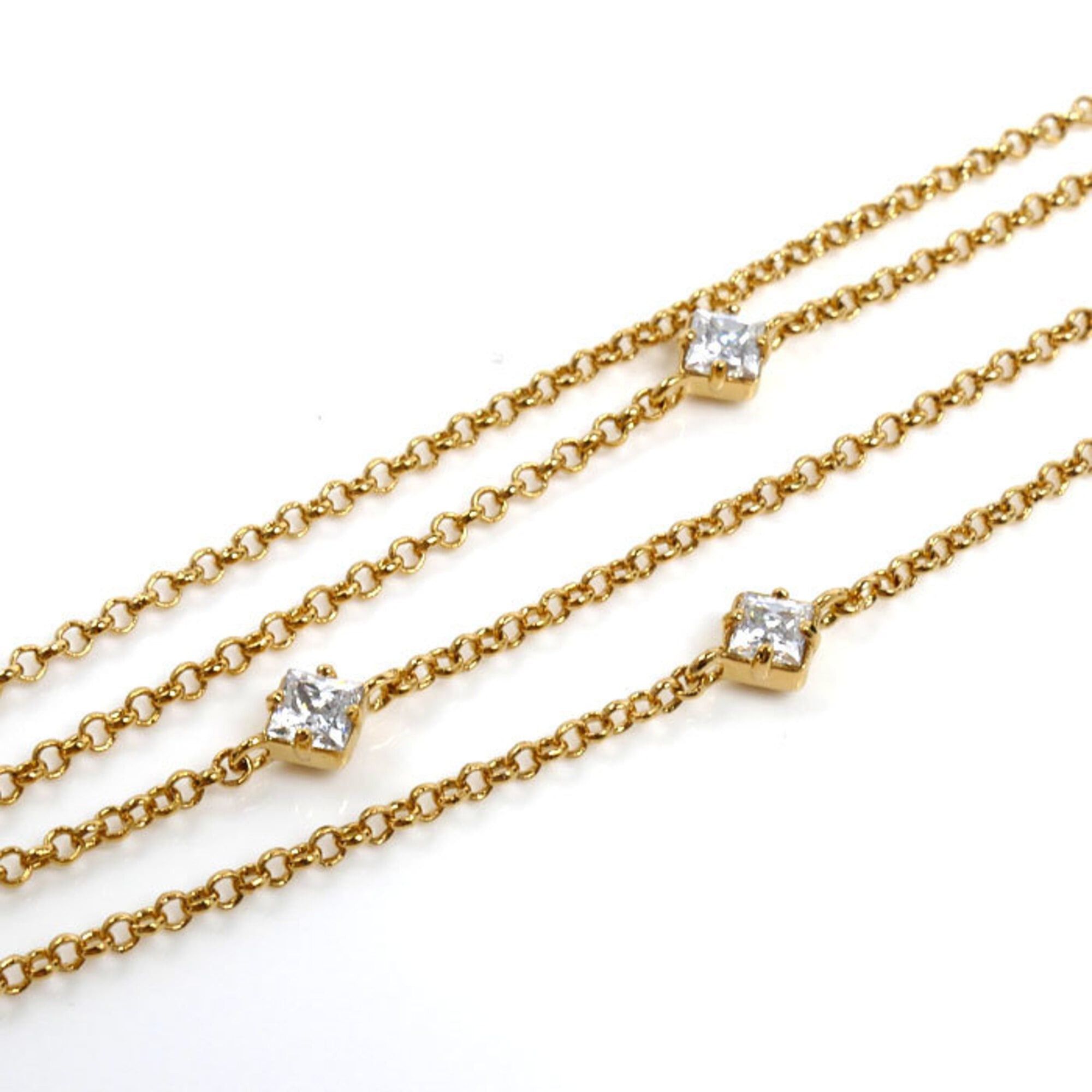 Louis Vuitton Louis Vuitton Metal Necklace Lady LV M01845 41cm Women's Size ONE SIZE - 4 Thumbnail