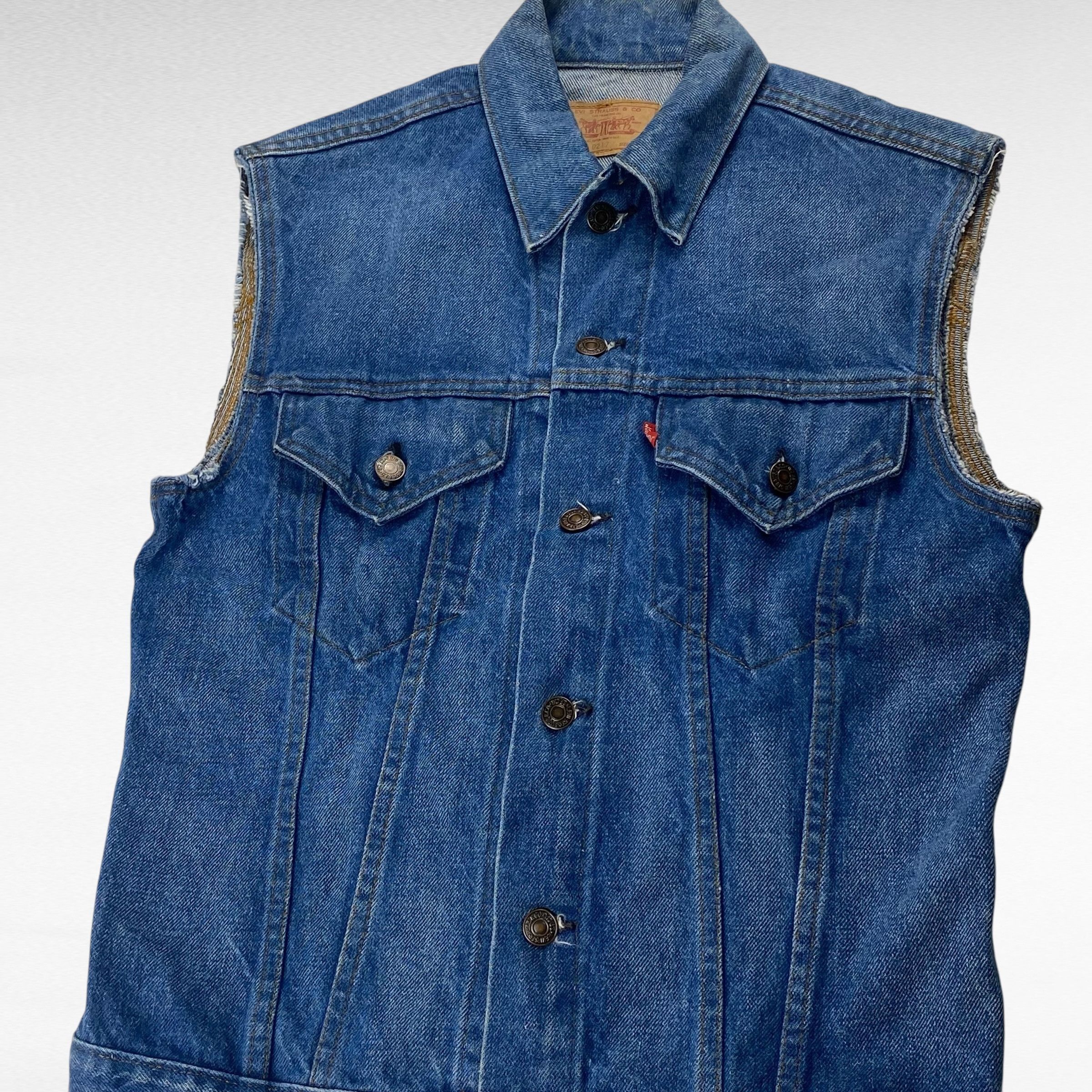 Levi's Levi's Denim Vest Size 36 Size US M / EU 48-50 / 2 - 3 Thumbnail