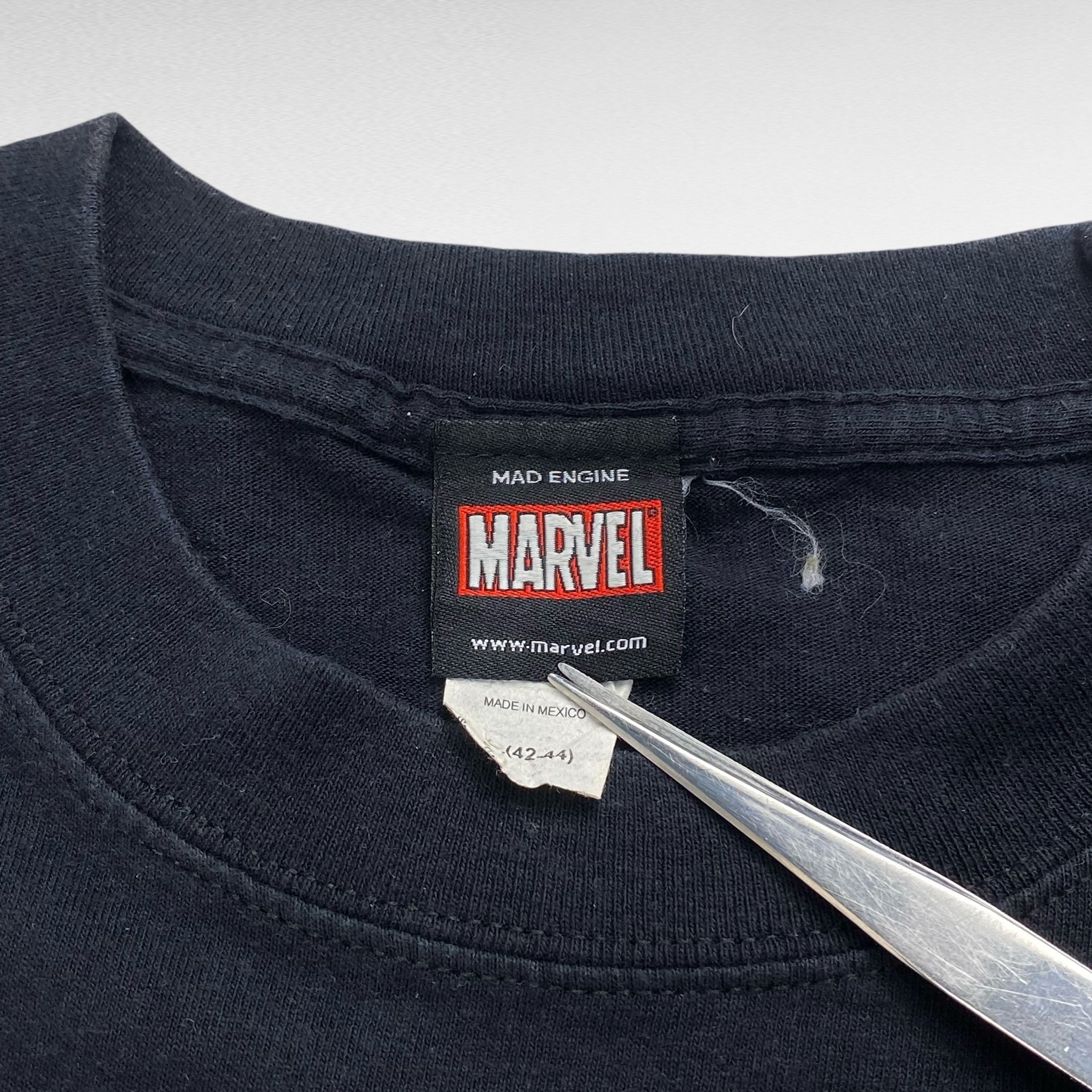 Vintage MARVEL 00s T-Shirt Black Size L Size US L / EU 52-54 / 3 - 5 Thumbnail