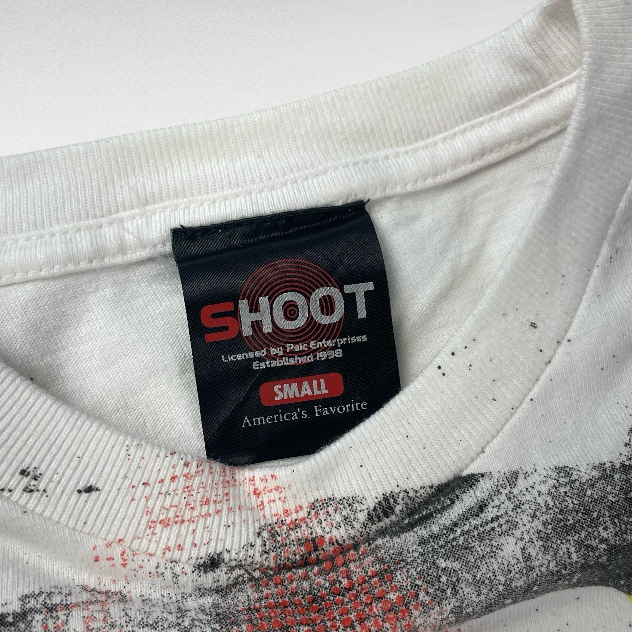 Vintage SHOOT T-Shirt White Size S Size US S / EU 44-46 / 1 - 4 Thumbnail
