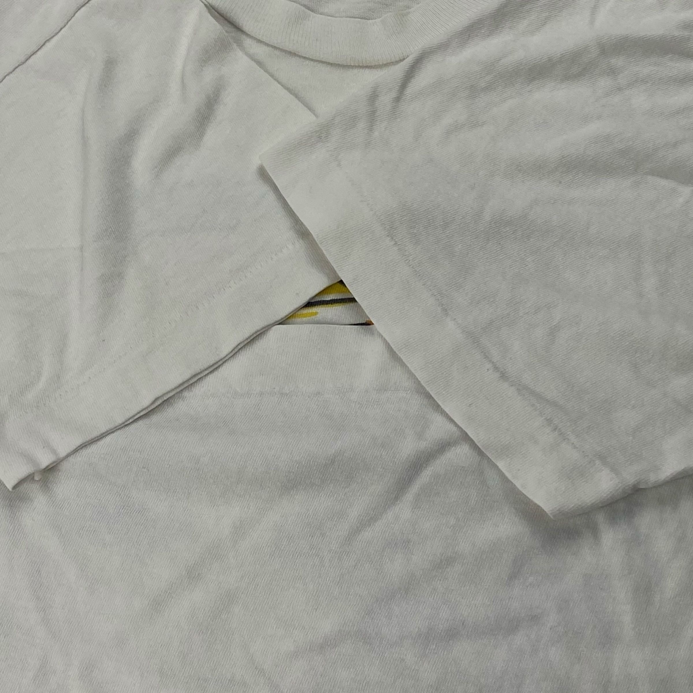 Vintage unknown 80s Print T-Shirt White Size S Size US S / EU 44-46 / 1 - 4 Thumbnail