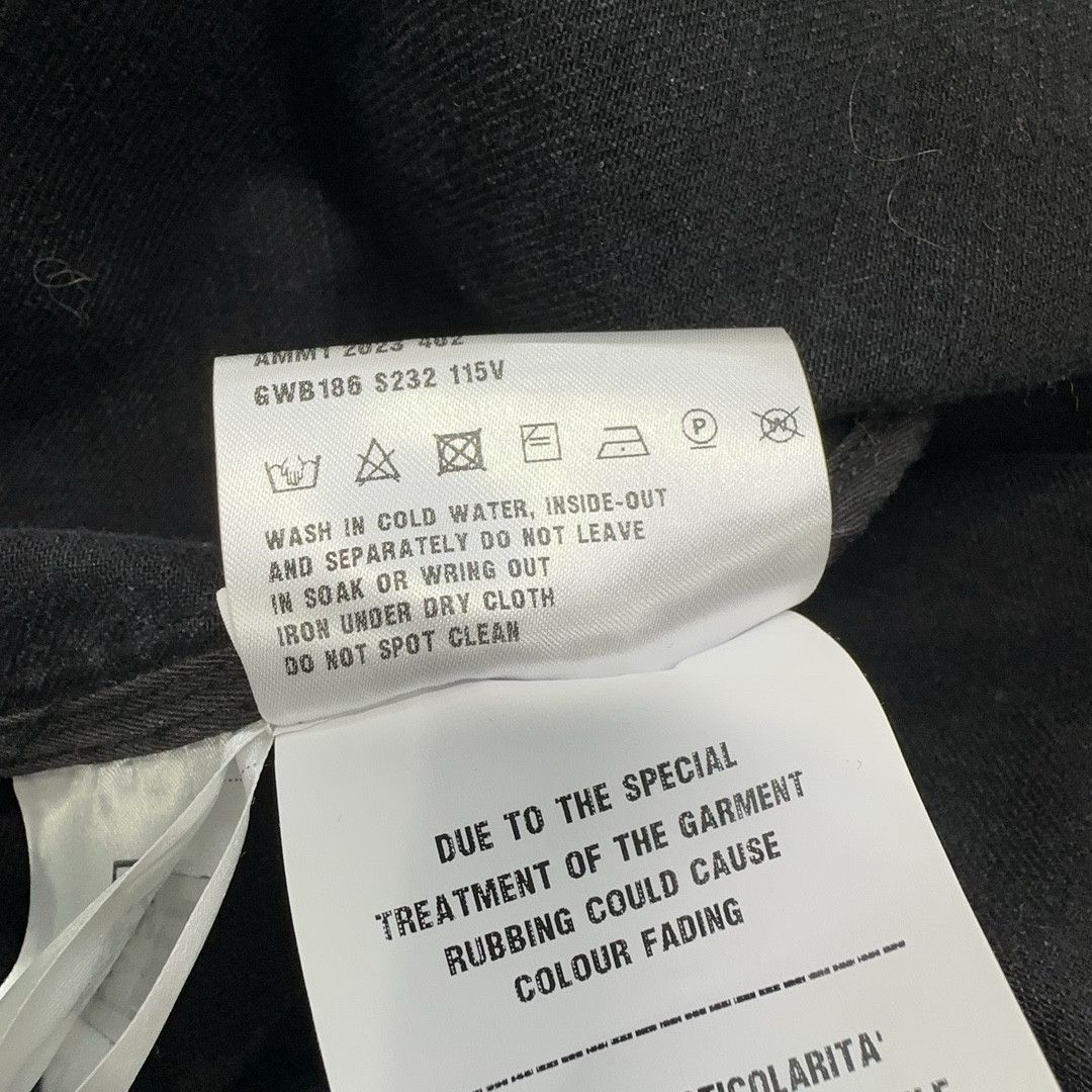 Miu Miu Miu Miu Black Logo Denim Jacket Size 42 Size M / US 6-8 / IT 42-44 - 5 Thumbnail